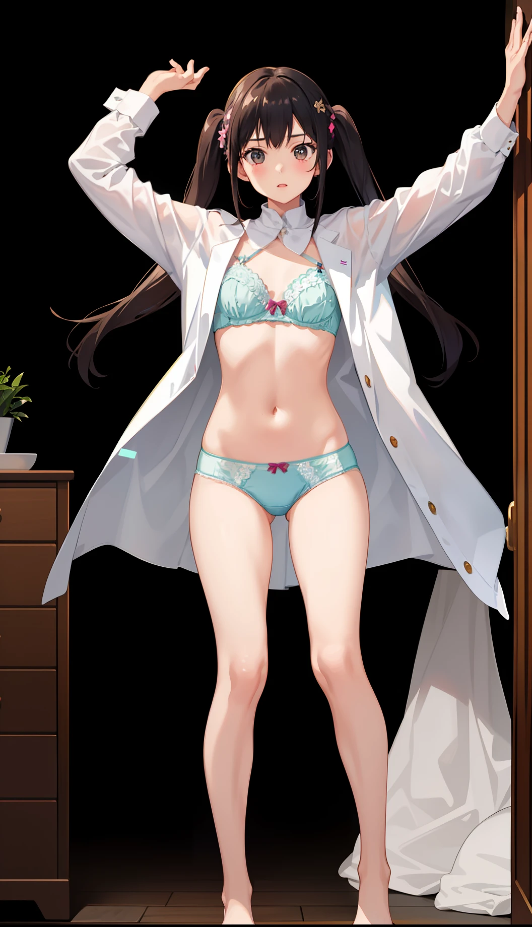 1girl in、AS-Adult、Underwear、Cute underwear、