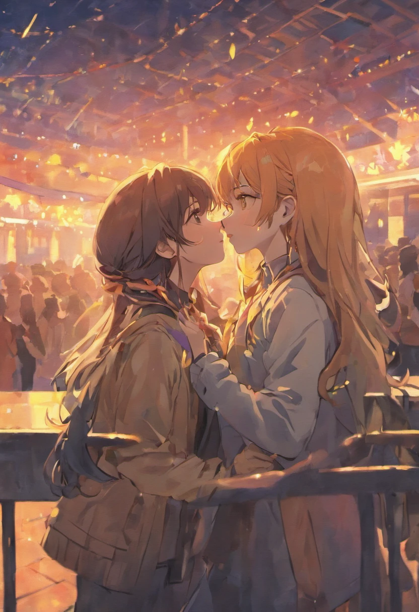 lesbian kiss
