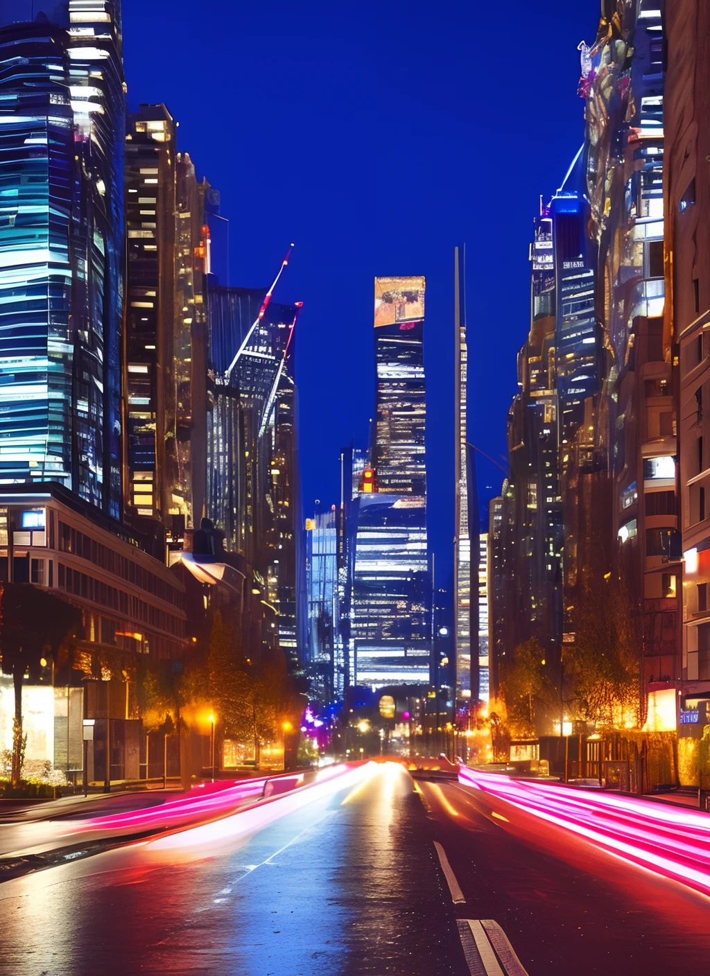 City at night