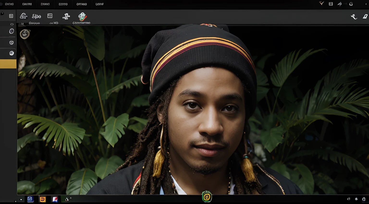 screenshot of Rasta Linux distro