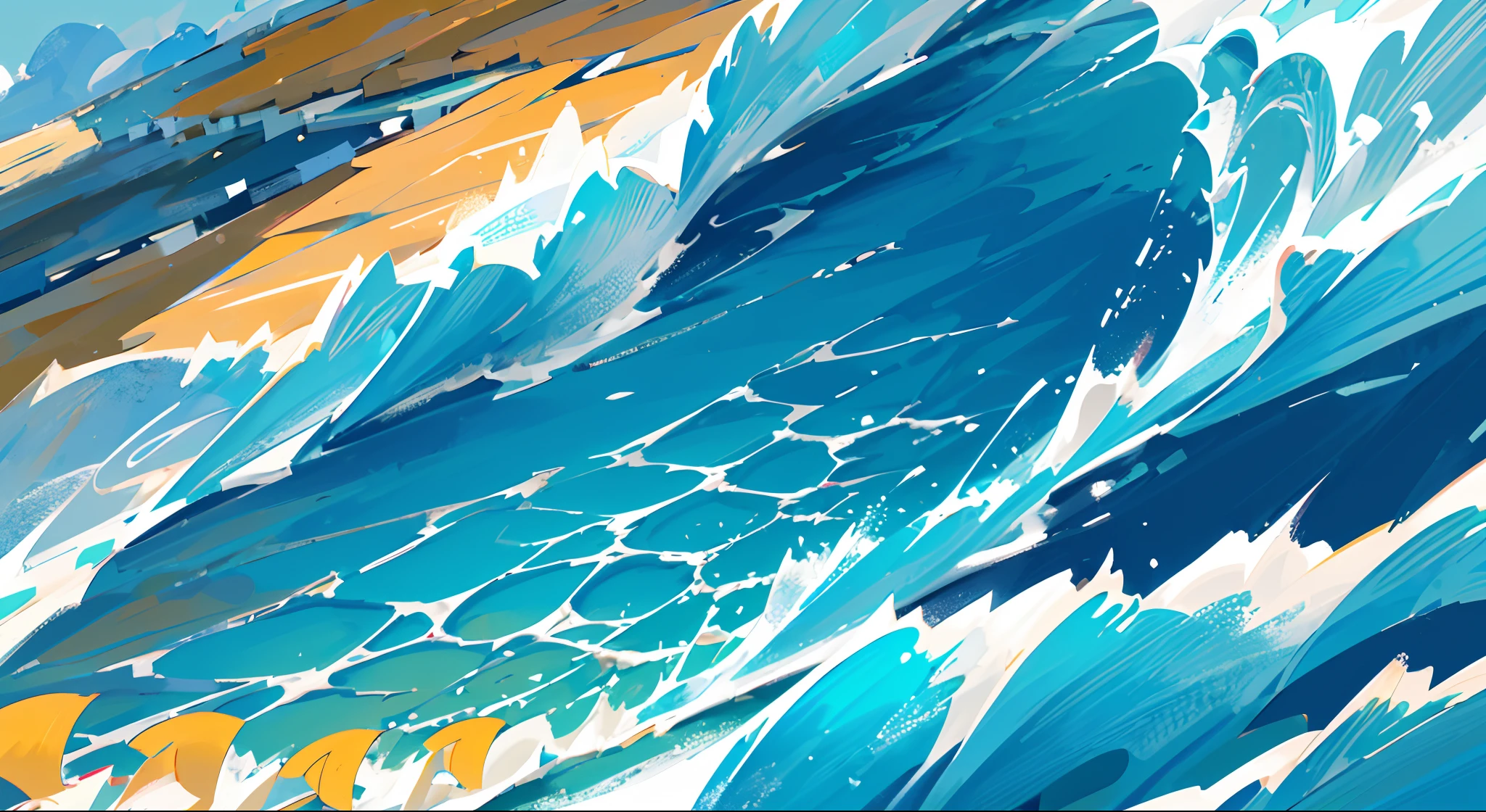Protecting the oceans,Protect marine life,Master style,succinct,Marine pollution,poster for,، simple