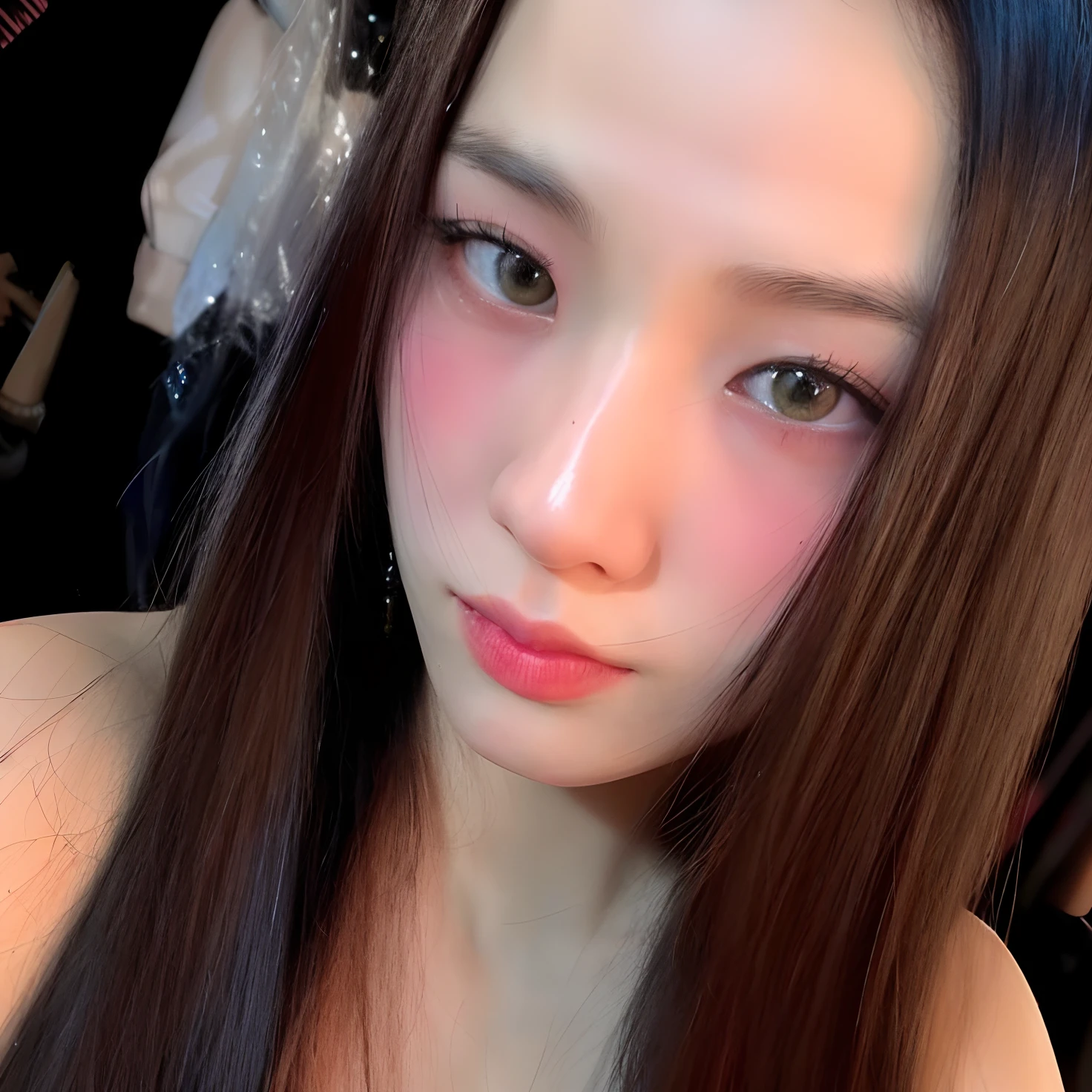 <lora:NayeonV1-10:1>,Nayeon,(RAW photo, best quality), (realistic),photo, best quality ,masterpiece, an extremely delicate and beautiful, extremely detailed, CG ,unity, 2k wallpaper, finely detail, masterpiece, best quality, huge filesize, ultra-detailed, highres, extremely detailed, ((1girl)), ((solo)), slim body, smile,porcelain skin, blonde hair, long hair, bangs, realistic, extremely detailed face, extremely detailed eyes,