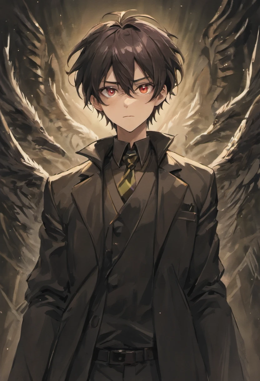 "(creepy far away portrait), 2d, masterpiece, best quality, anime, highly detailed face, highly detailed eyes, highly detailed background, Dark horror, gothic style, male vampire, dark, short hair, far away stalking, with a bloodthirsty smile and blood on the face, body, The scene is set at night, emphasizing his glowing eyes. Creepy, unsettling stalker. Following the viewer. full body, standing. feathered hair, fluffy hair, male, masculine, broad shoulders, strong jaw, big nose”