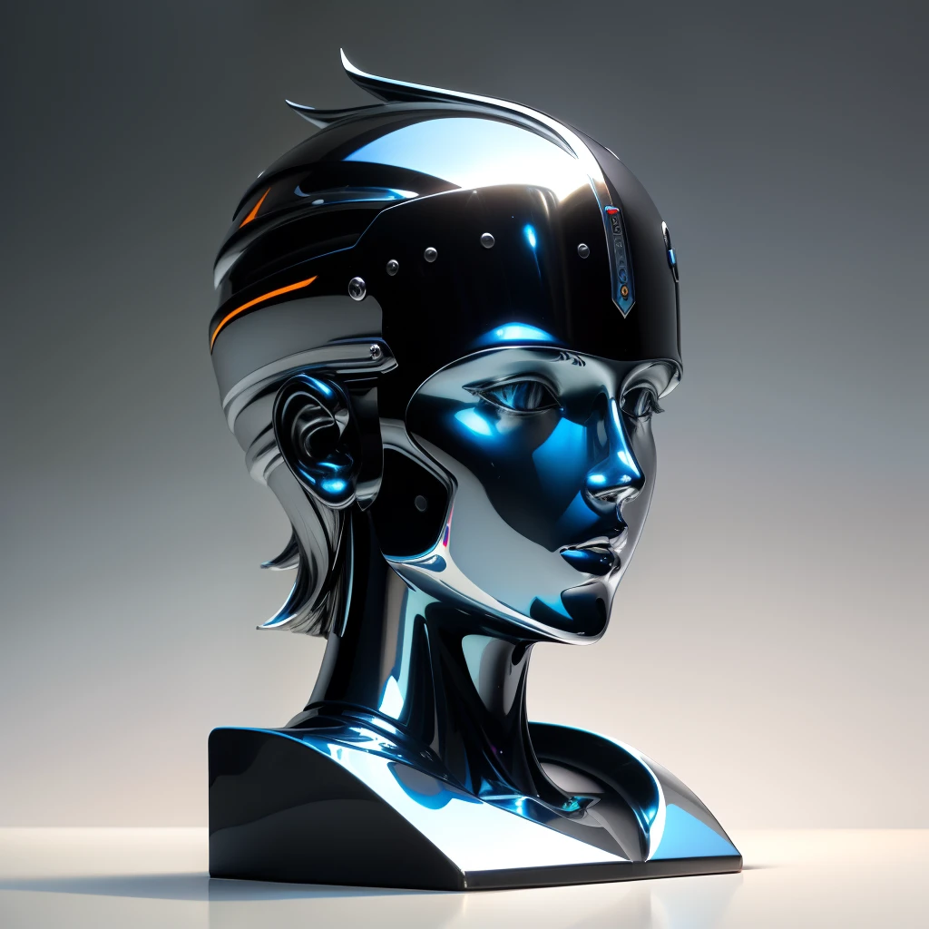 chrome sculpture
