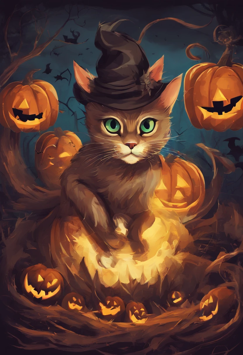 halloween cat