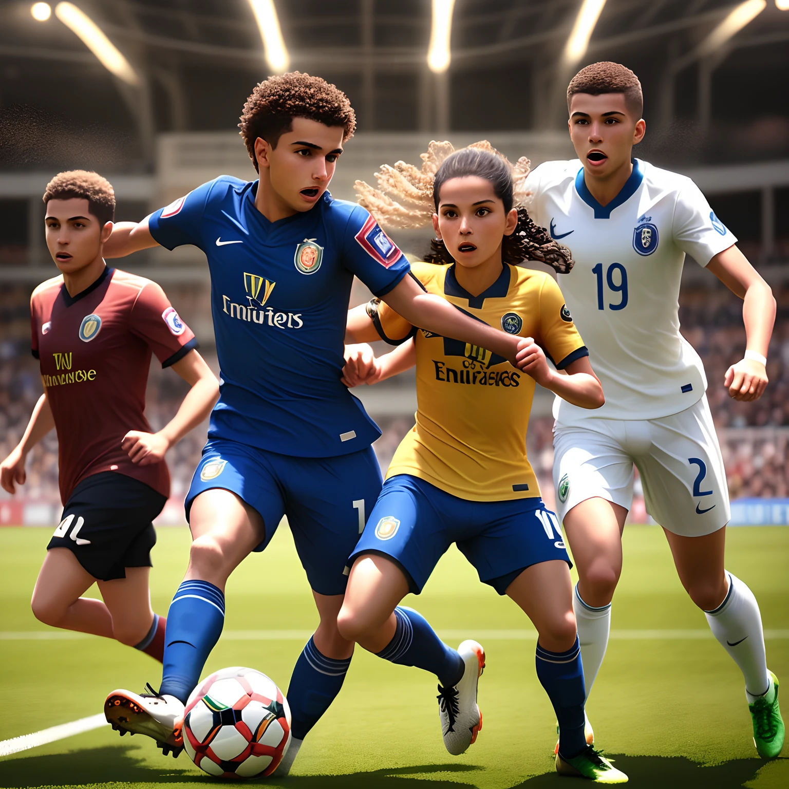 Logo torneio de futebol