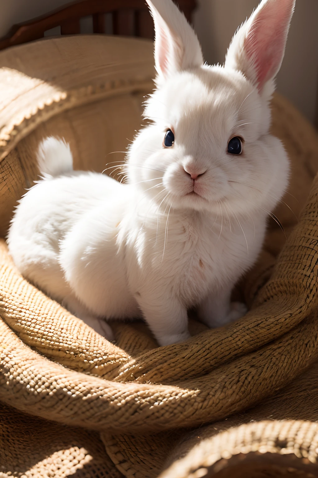The twists and turns of the gluttonous little rabbit looking for his mother
