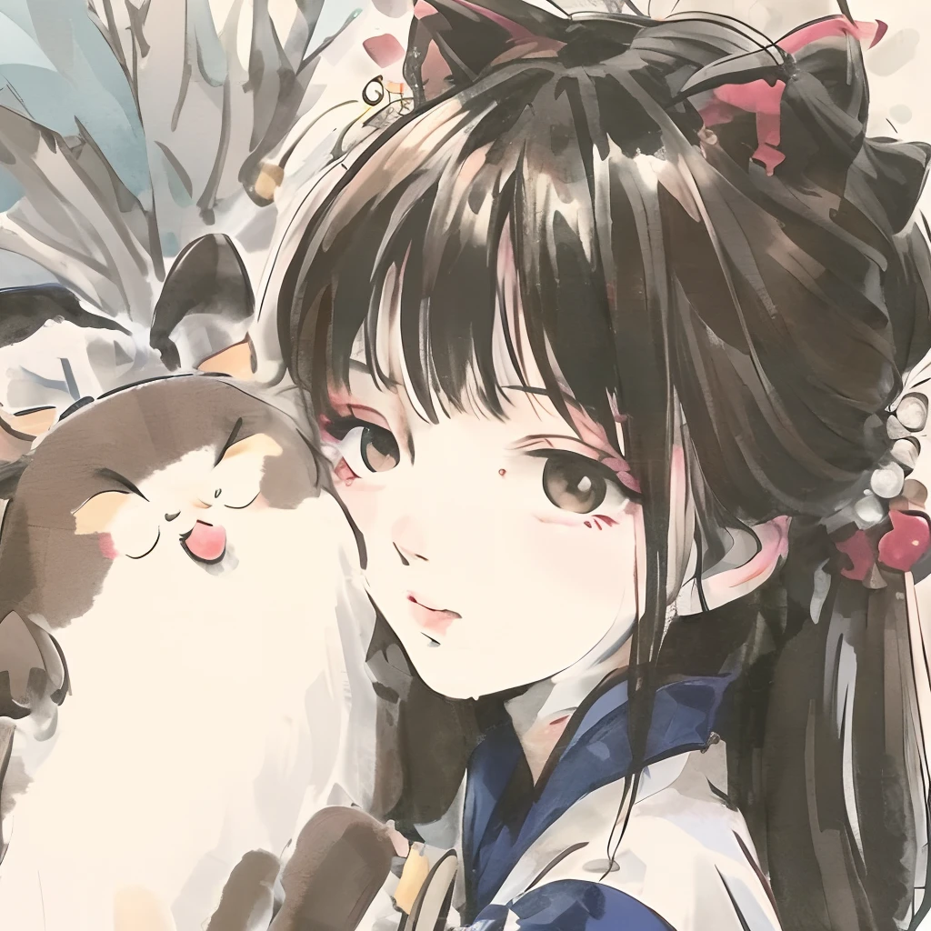 Shinobu Kocho and Inuyasha couple art