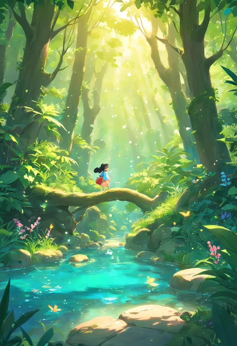 tmasterpiece,Ten centimeters tall+Cute little fairies fly in the air,Snow White anime fairy,best qualtiy,(Very detailed CG unity 8K wallpaper),(best qualtiy),(Most Best Illustration),(Best shadow),glowing sprites,Drinking water in the pool,Natural elements in the forest theme。Mysterious Forest,Beautiful forest,great outdoors,surrounded by flower,Delicate leaves and branches are covered with fireflies(nature elements),(Jungle theme),(Foliage),(tree branch),(glowworm),(Particle effect)and so on。。.。.。.。.3D,rendering by octane,Ray traching,super detailing