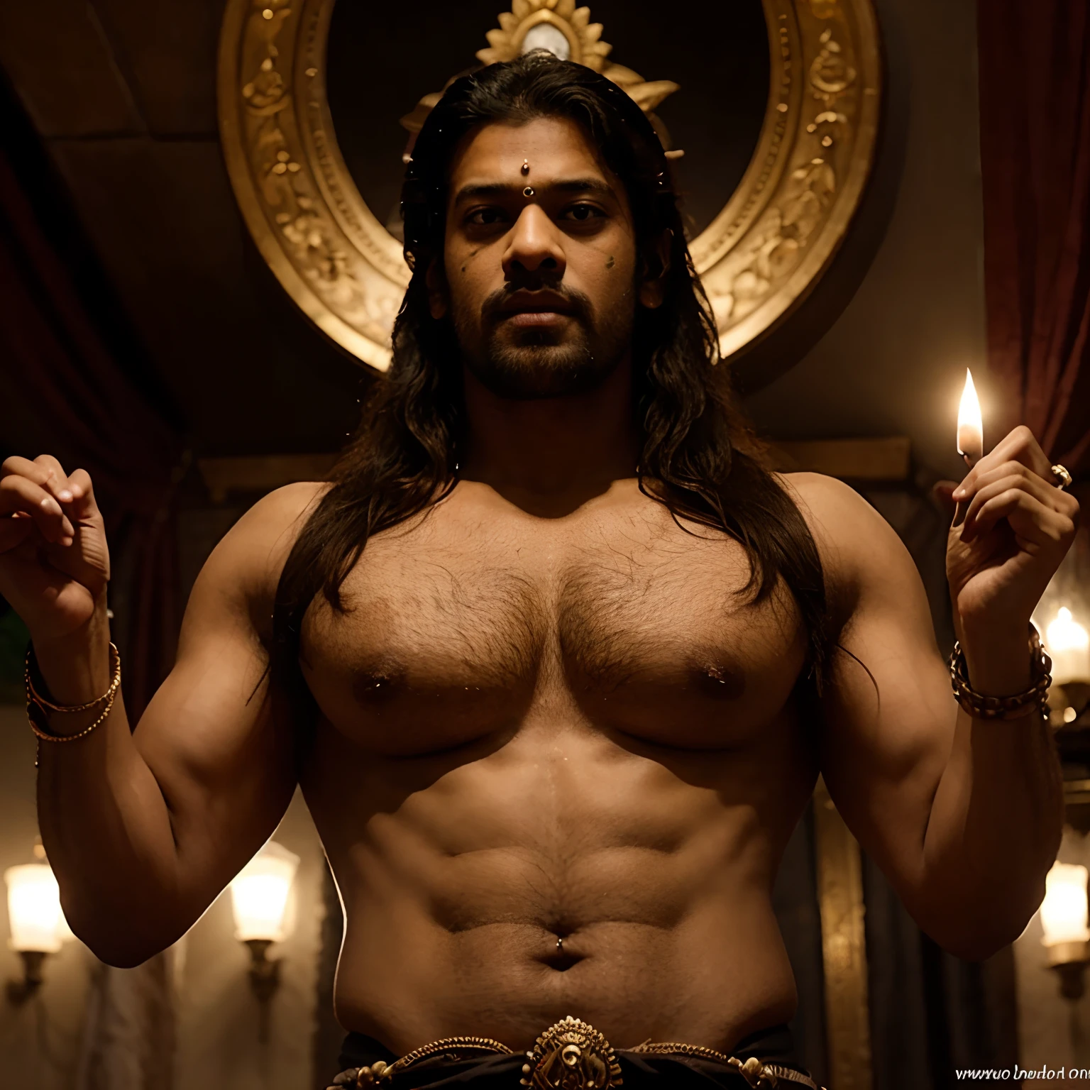 Prabhas as lord shiva