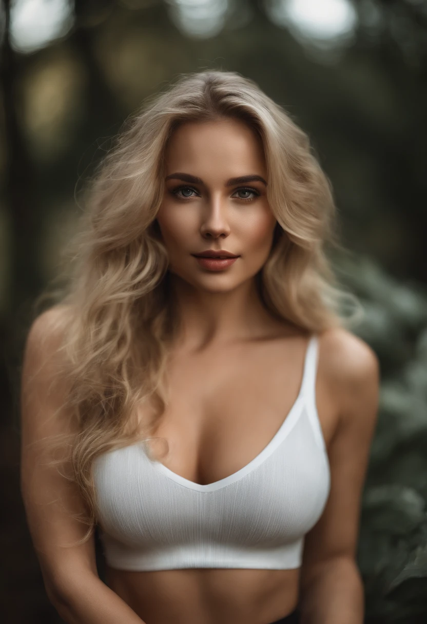photo of a 25-year-old European girl, RAW, beautiful woman, ( long wavy blond hair), medium big breast , ((portrait)), ((detailed face: 1.2)), ((detailed facial features)), (finely detailed skin), pale skin, highly detailed deep neckline tight leather shorts with white top , megacity environment, (cool colors), damp, damp, reflections, (masterpiece) (perfect proportion)(realistic photo)(best quality) (detailed) photographed on a Canon EOS R5, 50mm lens, F/2.8, HDR, (8k) (wallpaper) (cinematic lighting) (dramatic lighting) (sharp focus) (intricate) ,feet focus ,