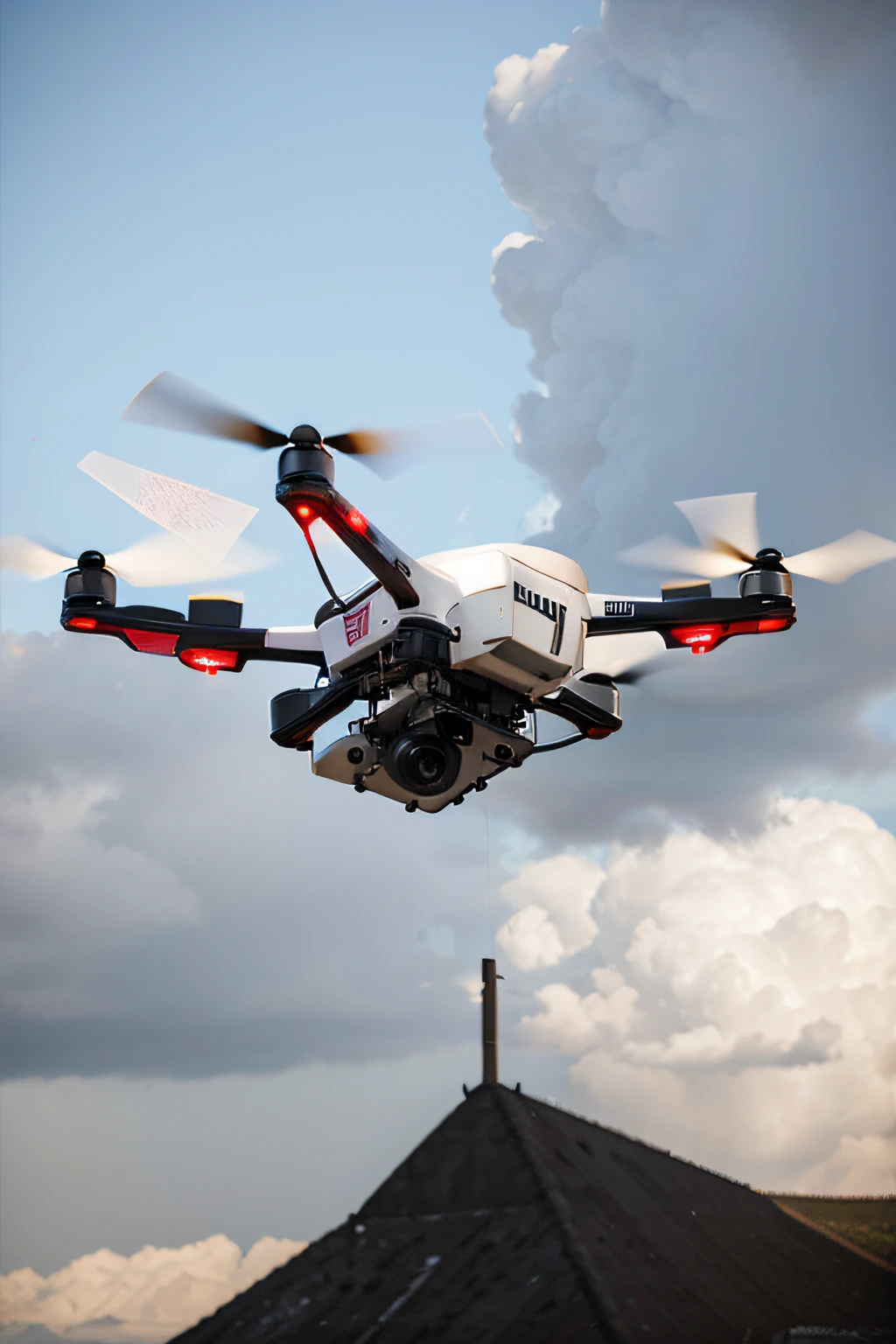 UAVs,Cancel the background,white colors