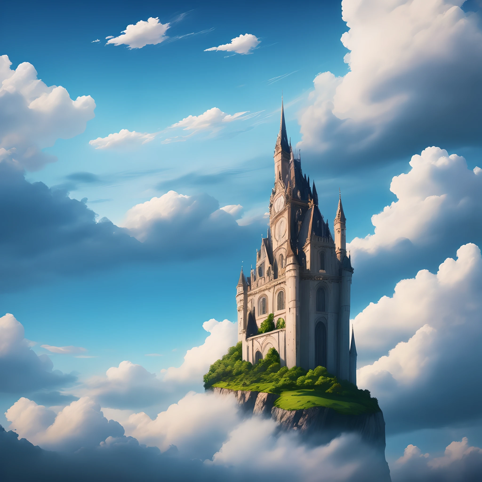 angelicales Skysky blue-sky clouds landscapes Fantastical