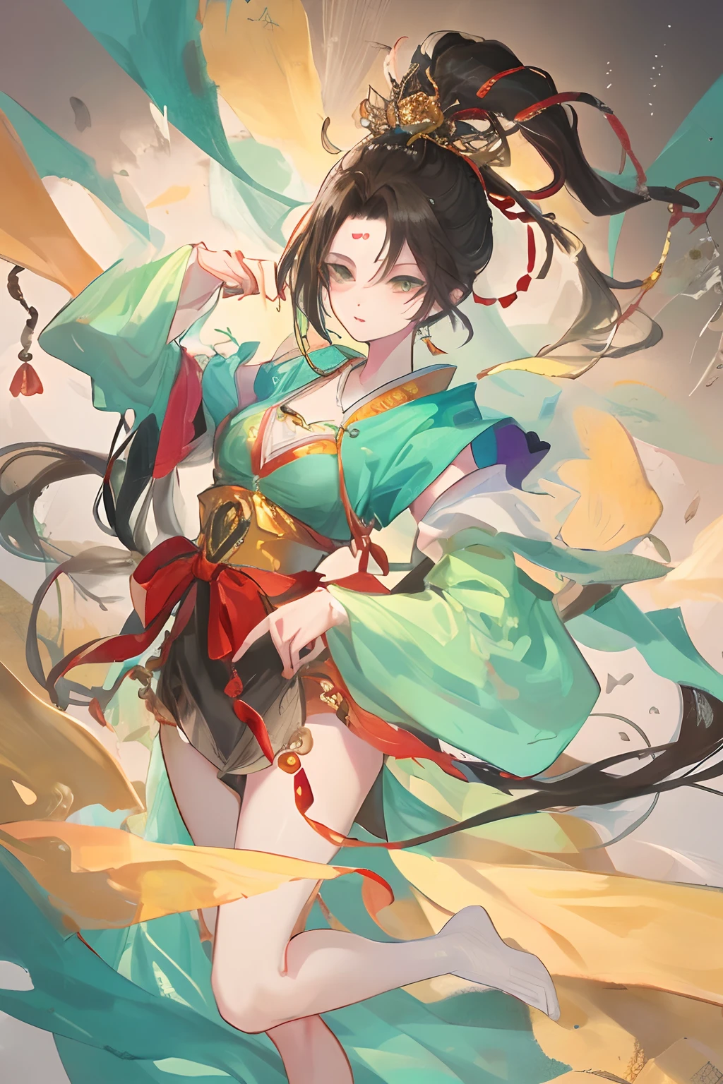 masterpiece, best quality, dusk, against backlight at dusk, realistic, real, huge_filesize, wallpaper, Japanese, girl, medium hair, black hair, disheveled hair, looking at viewer, beautiful detailed eyes, frilled thighhighs, earrings, jewelry, pendant, wrist_cuffs, arms behind head, crossed_legs, spread legs, side-tie_panties, sexy lingerie, japanese_clothes, obi,
