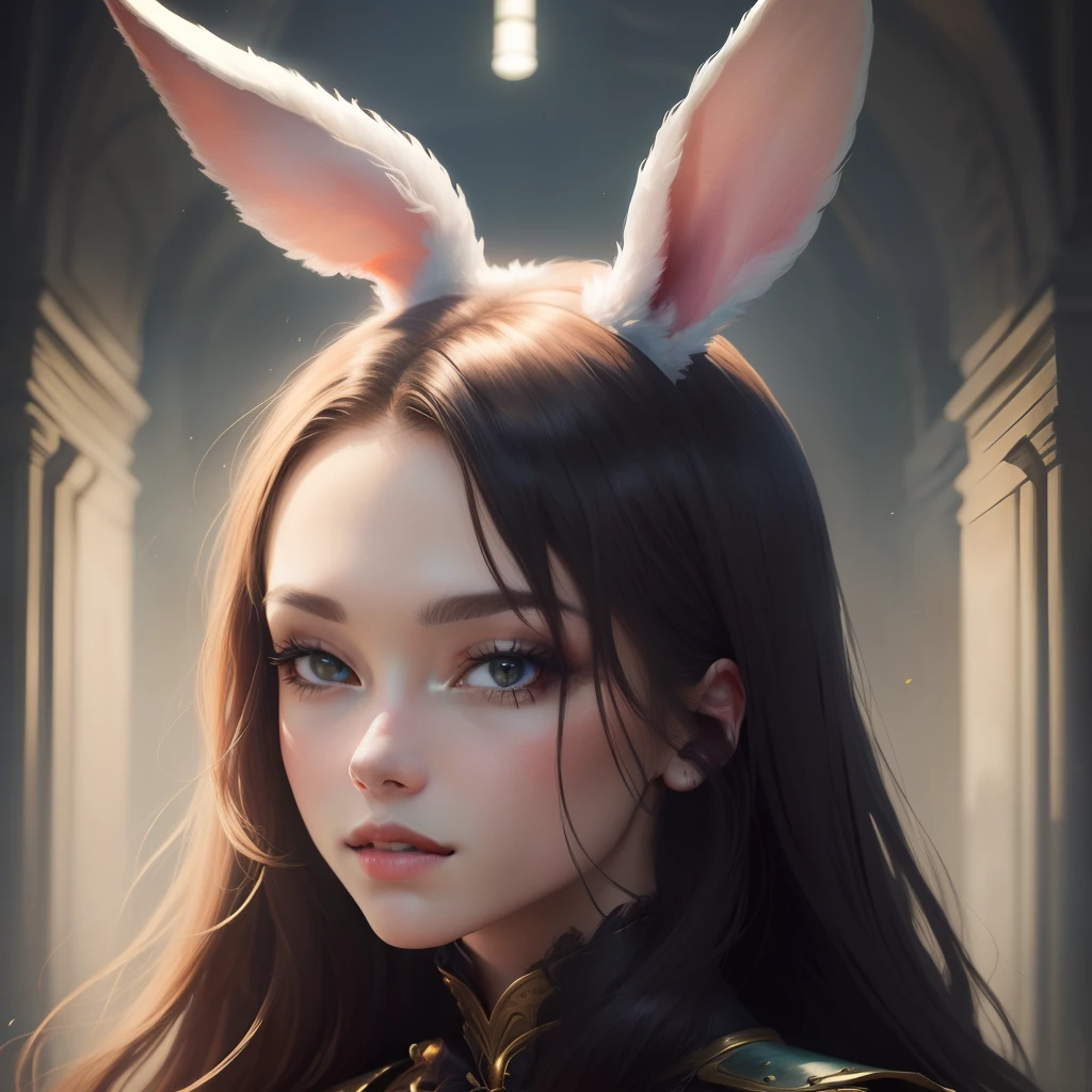 Dark fantasy rabbit