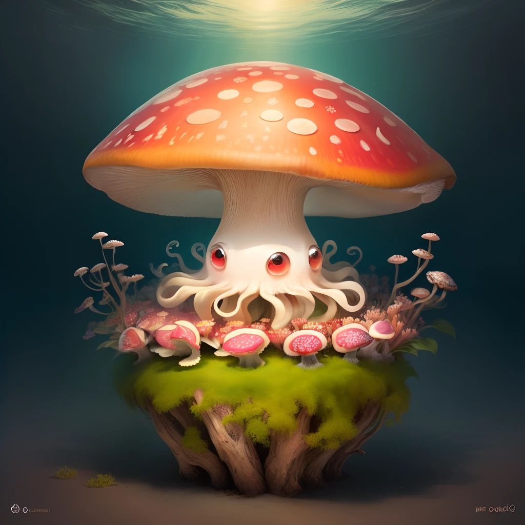 Mushroom octopus