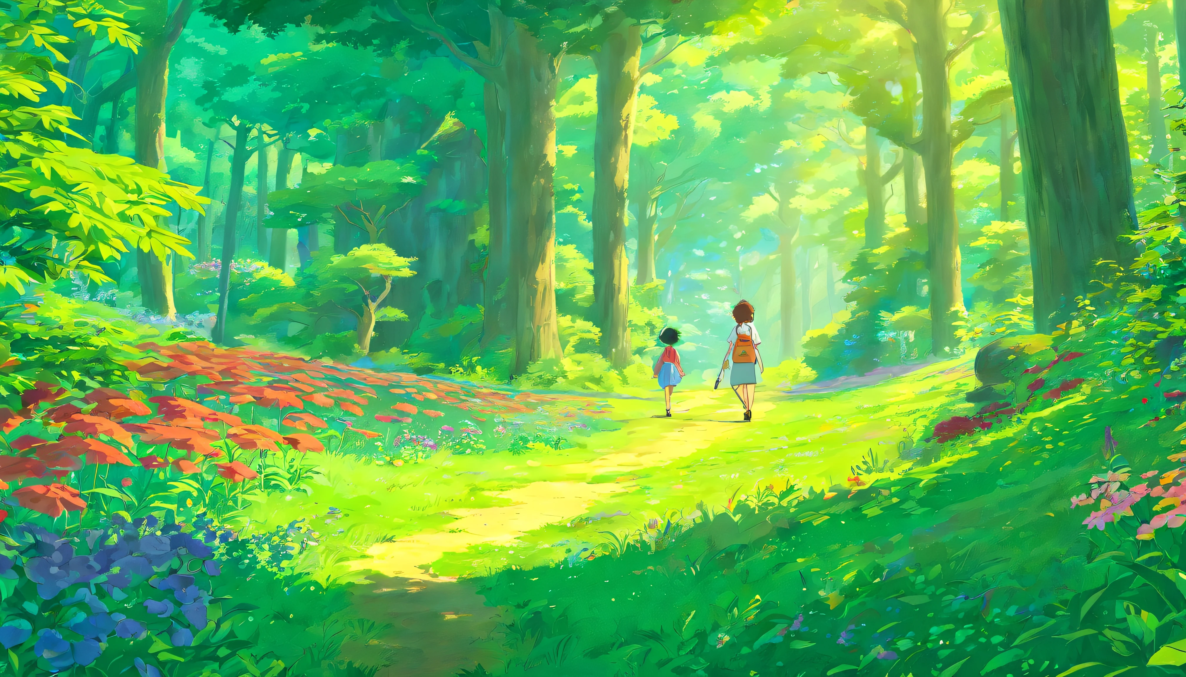 lush forest
