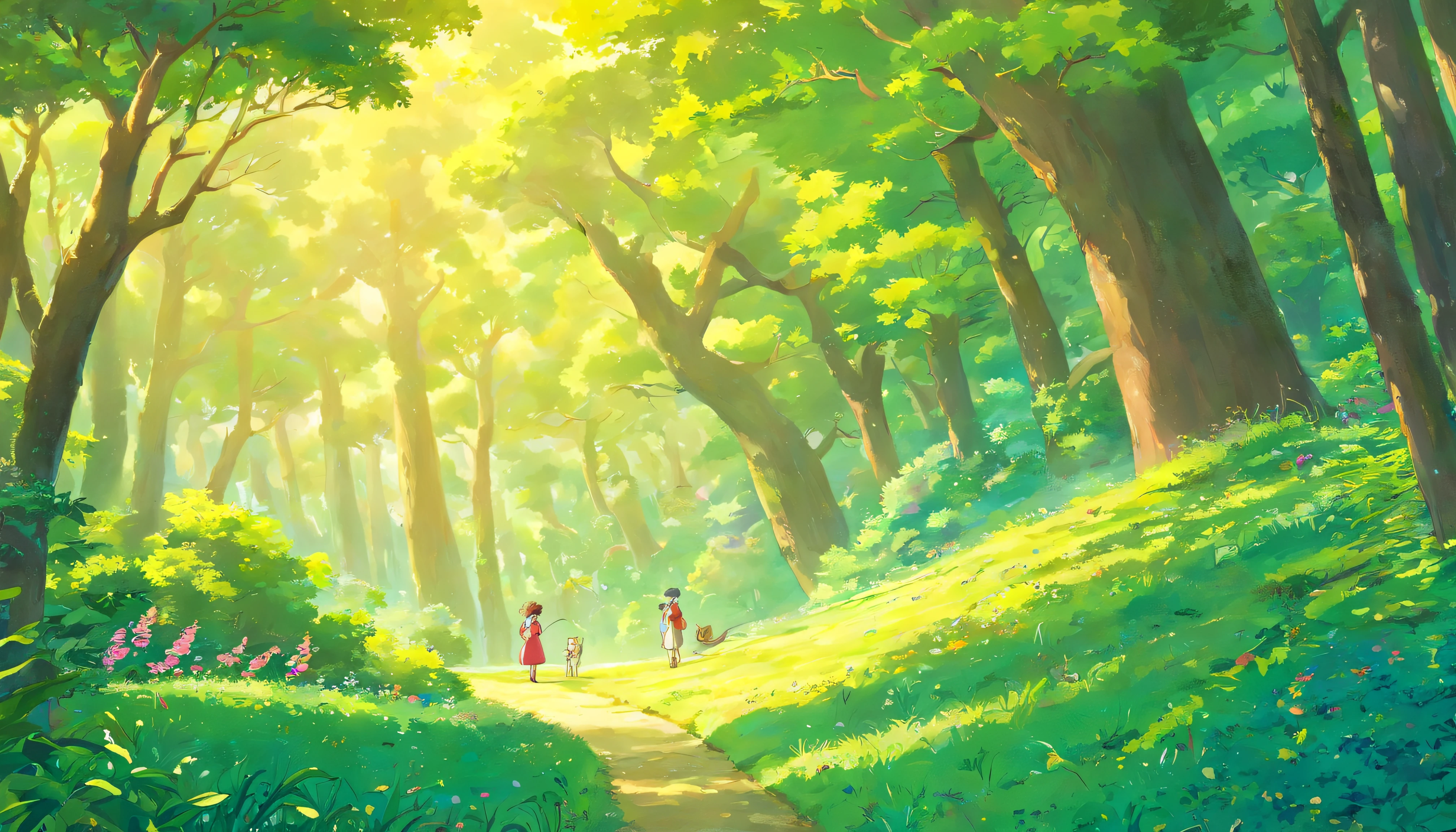 lush forest