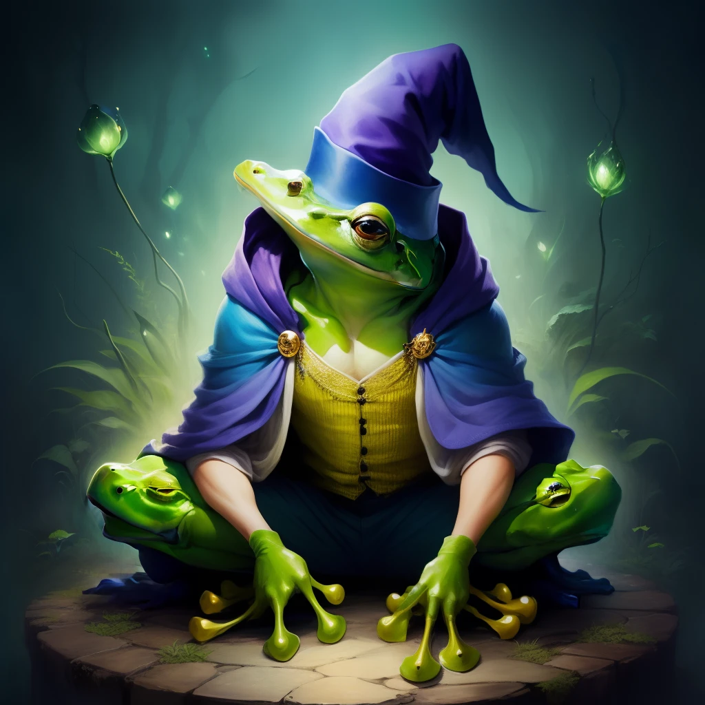 Frog wizard