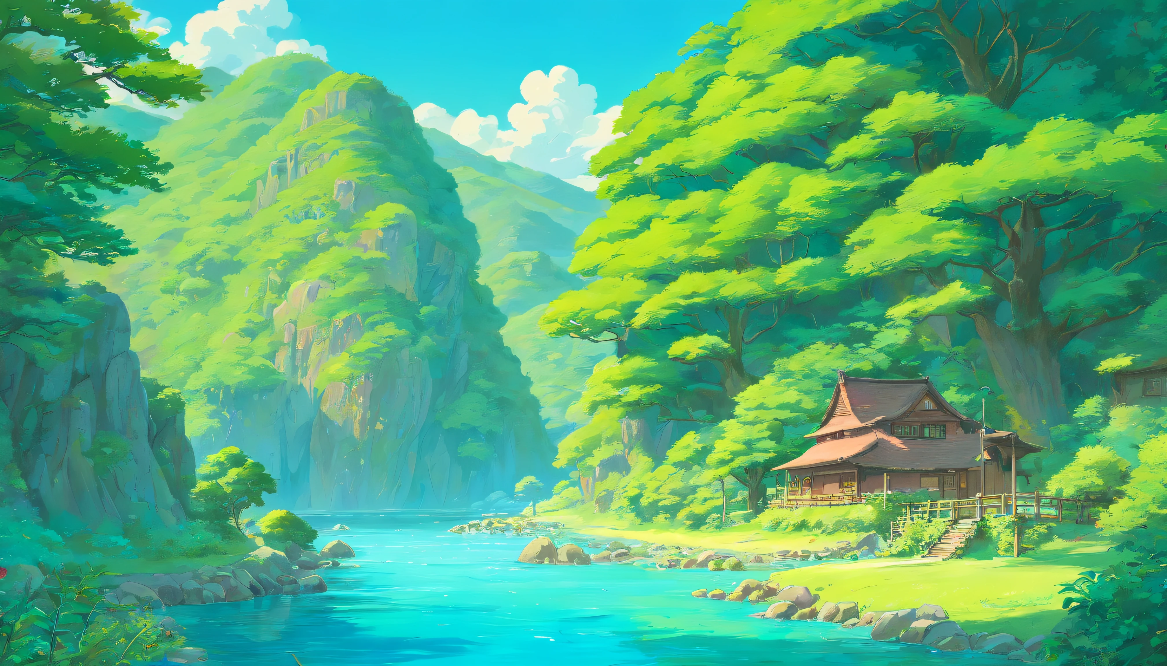 Turquoise creek
