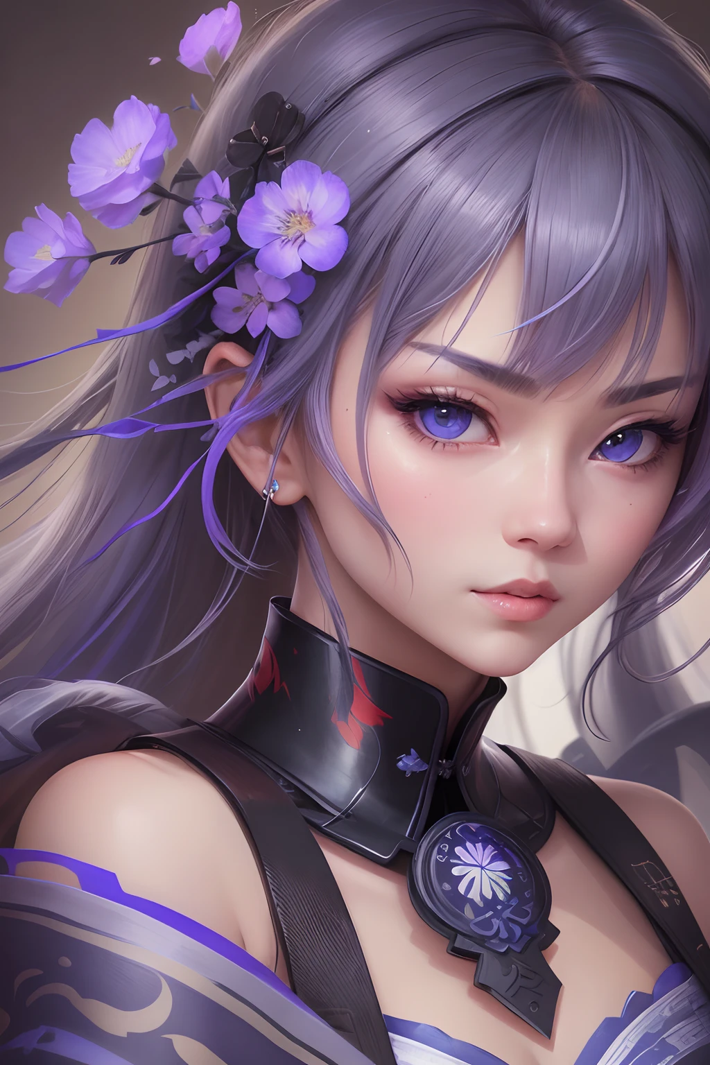 genshin_impact, raiden_shogun, best quality, expressive eyes, perfect face, ((1girl))​ --auto --s2