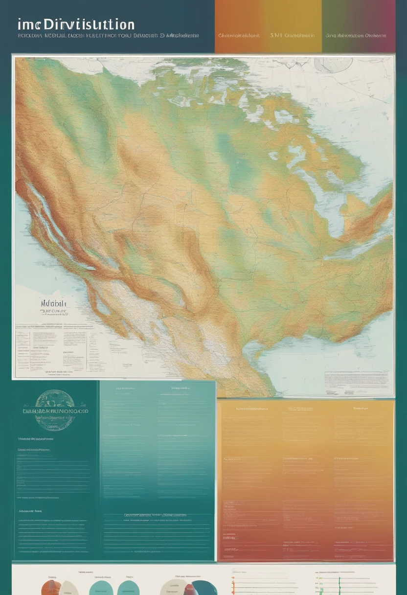 3D meridian distribution map