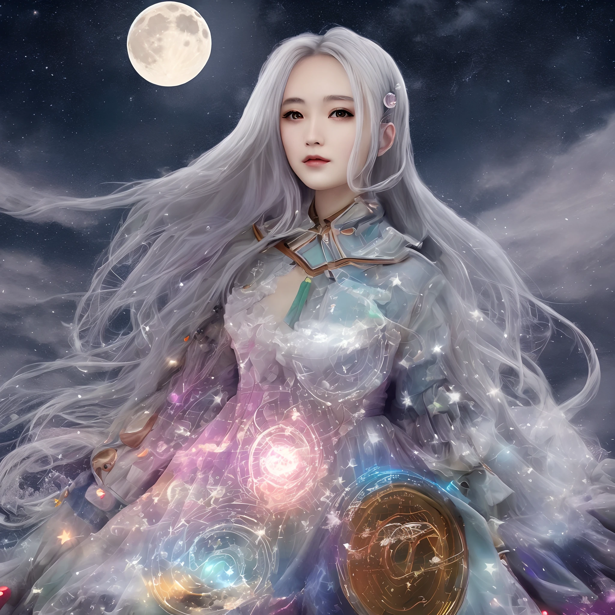 The Moon from the amazing digital circus in human form