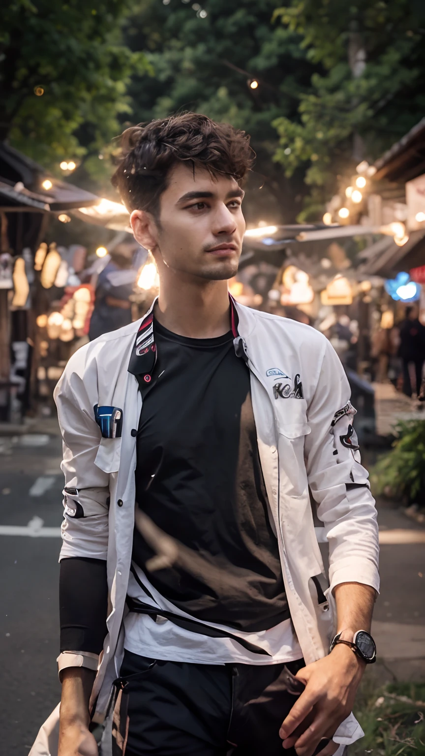 Don't change face, background change,8k regulations