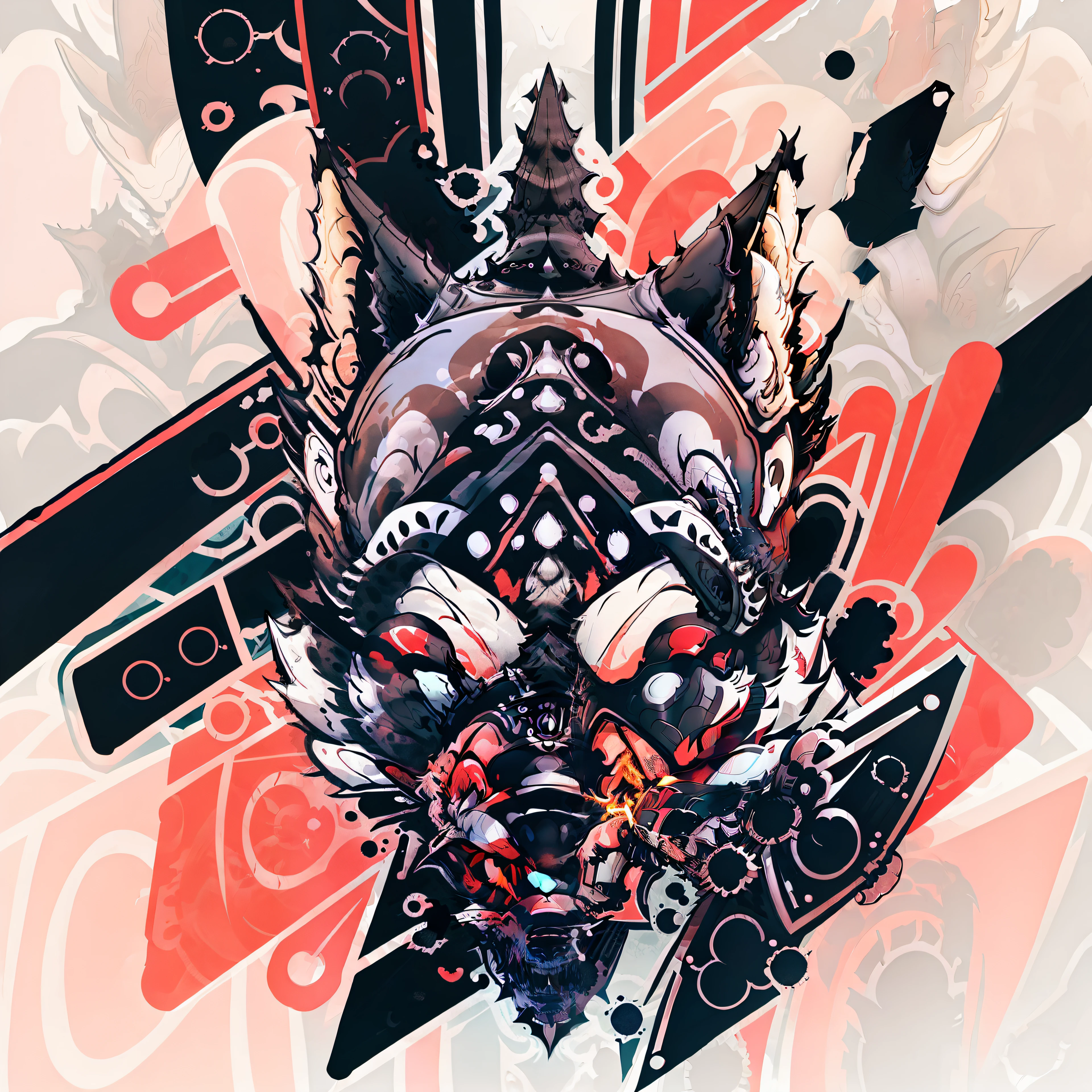 wolf head,image vectorielle, Conception de t-shirt,