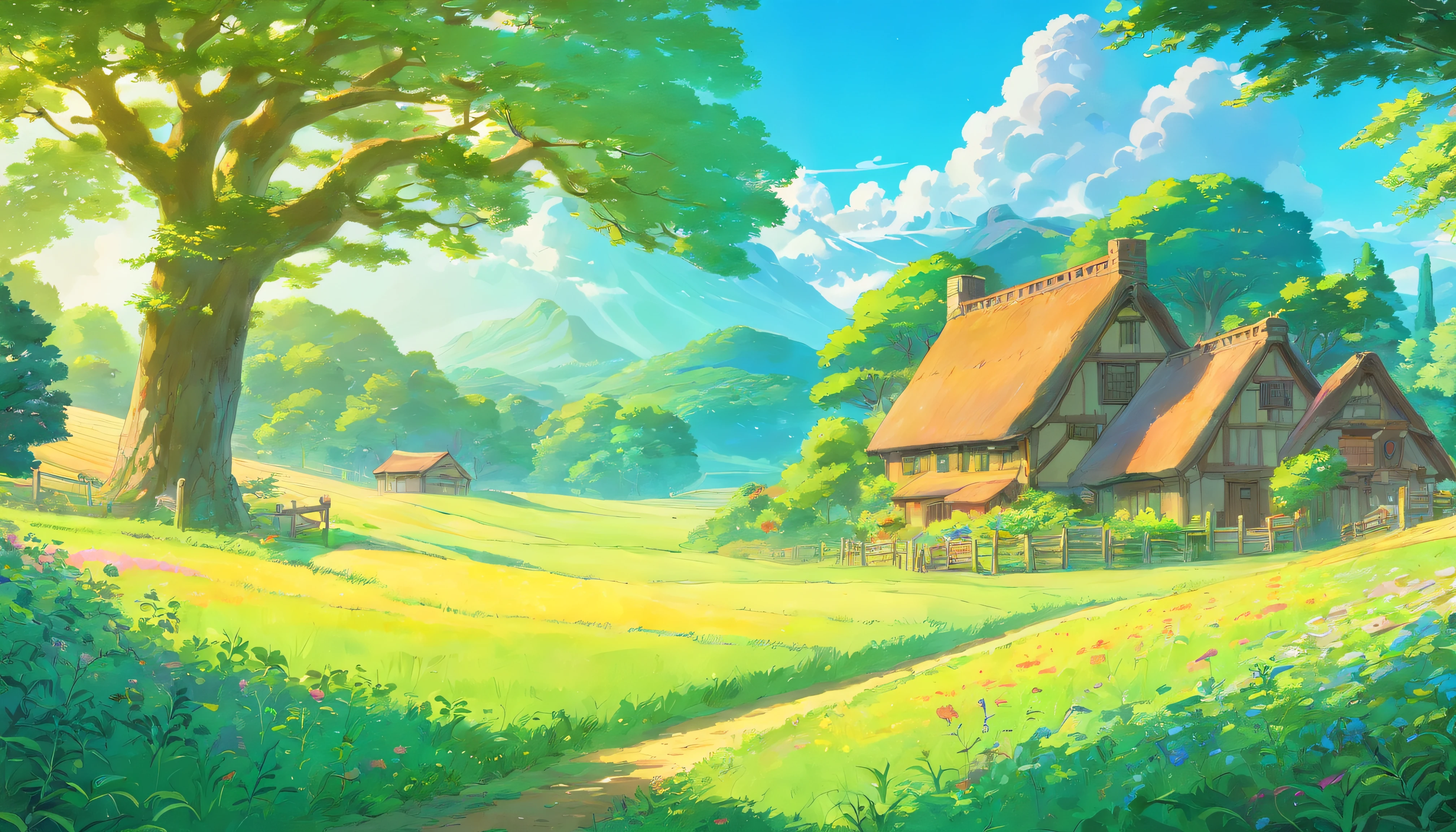 A clearing on the farm