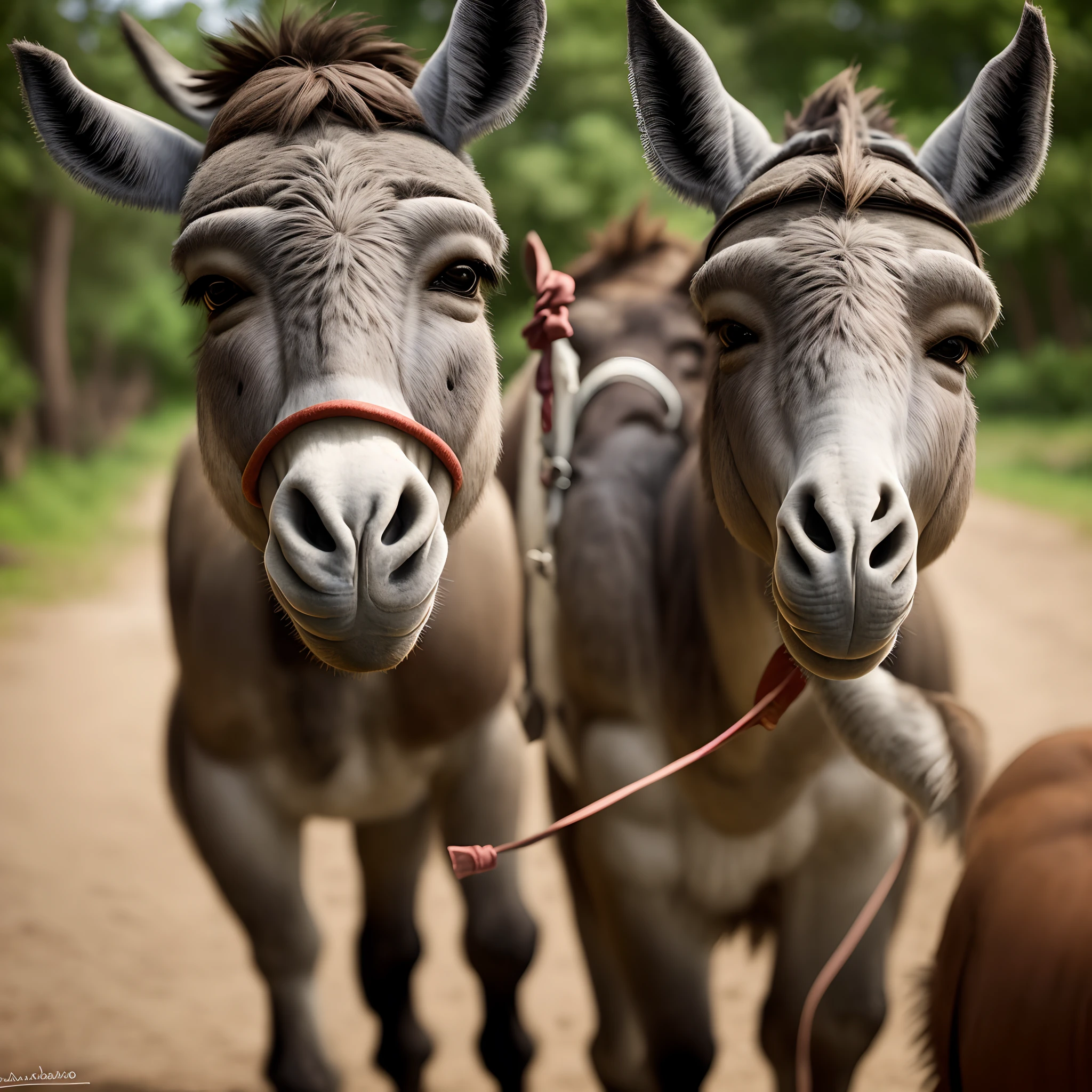 Surprised Donkey