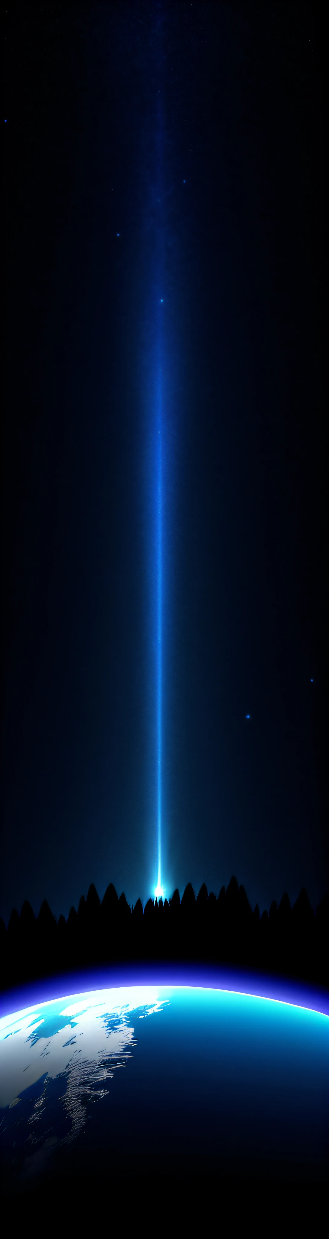 basic background, Clean background, Simple background, Deep blue atmosphere, Blue particles, Dark background, stars in background, Night background, very dark background, Background bar