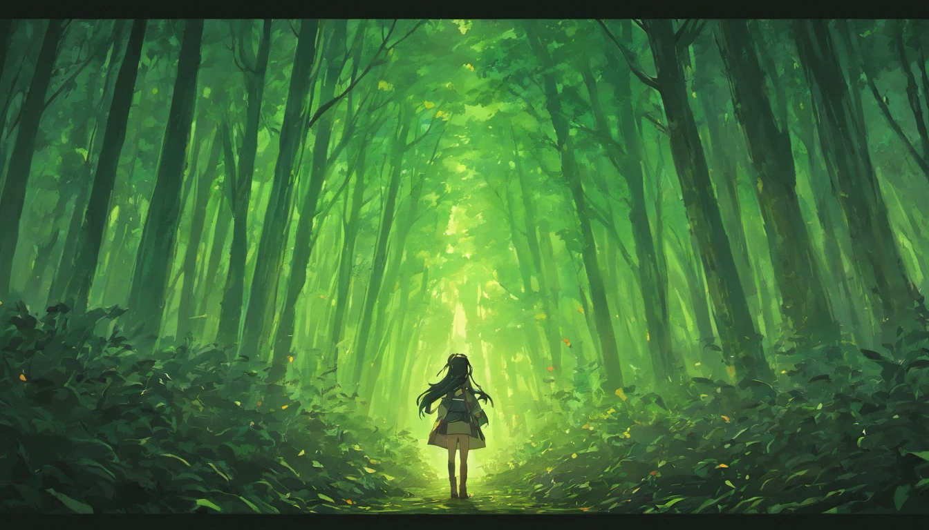 Dark forest, terroral