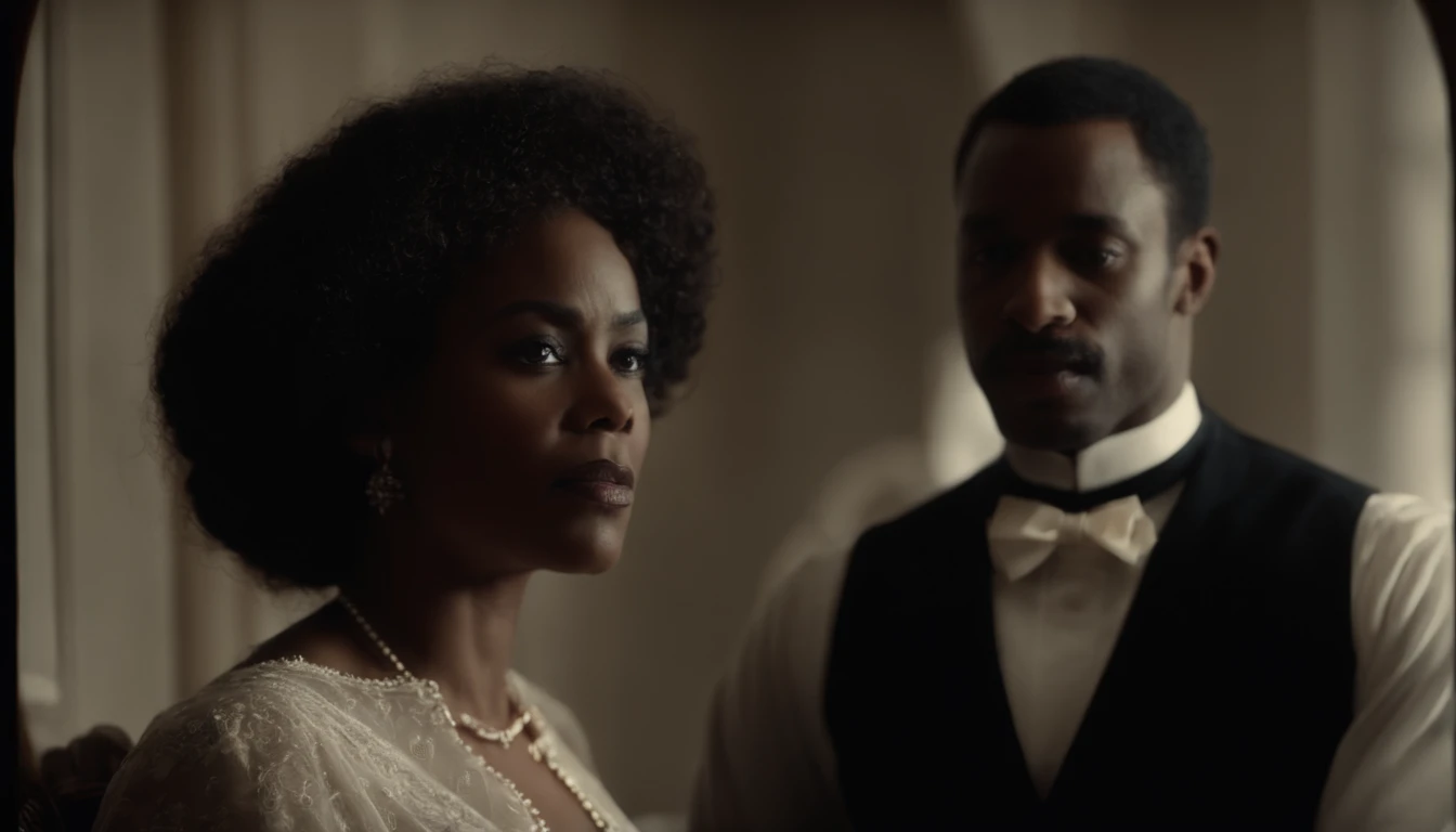 black woman and husband in 1903