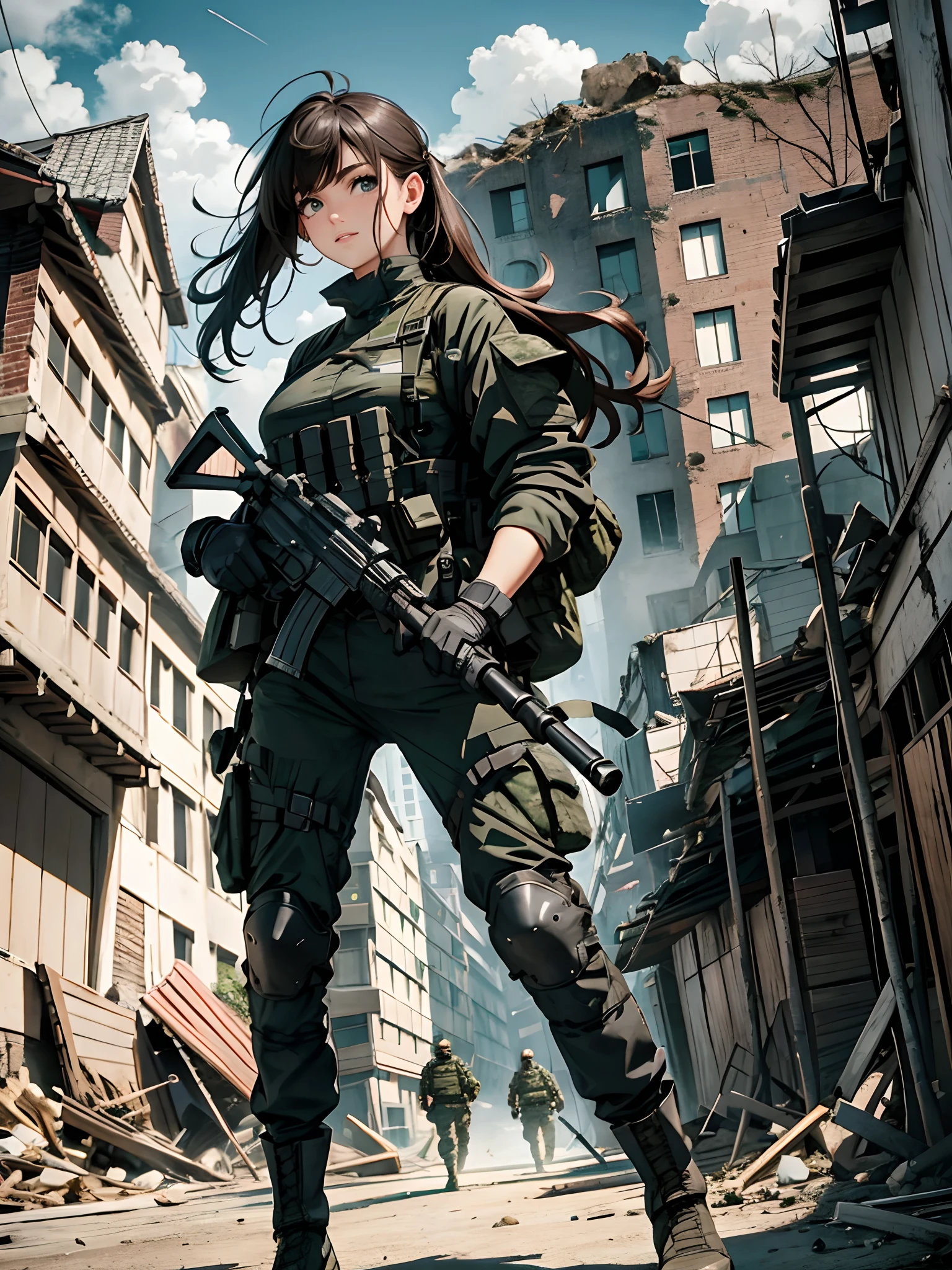 female soldier