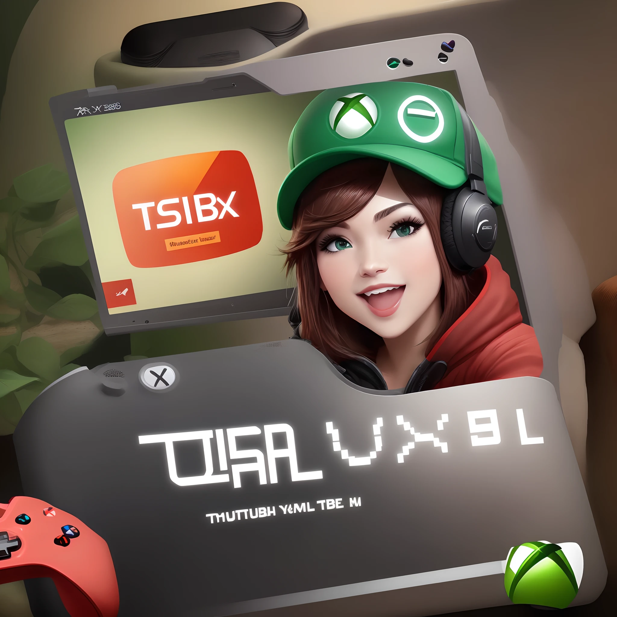 Capa pra canal no YouTube, xbox, Nintendo