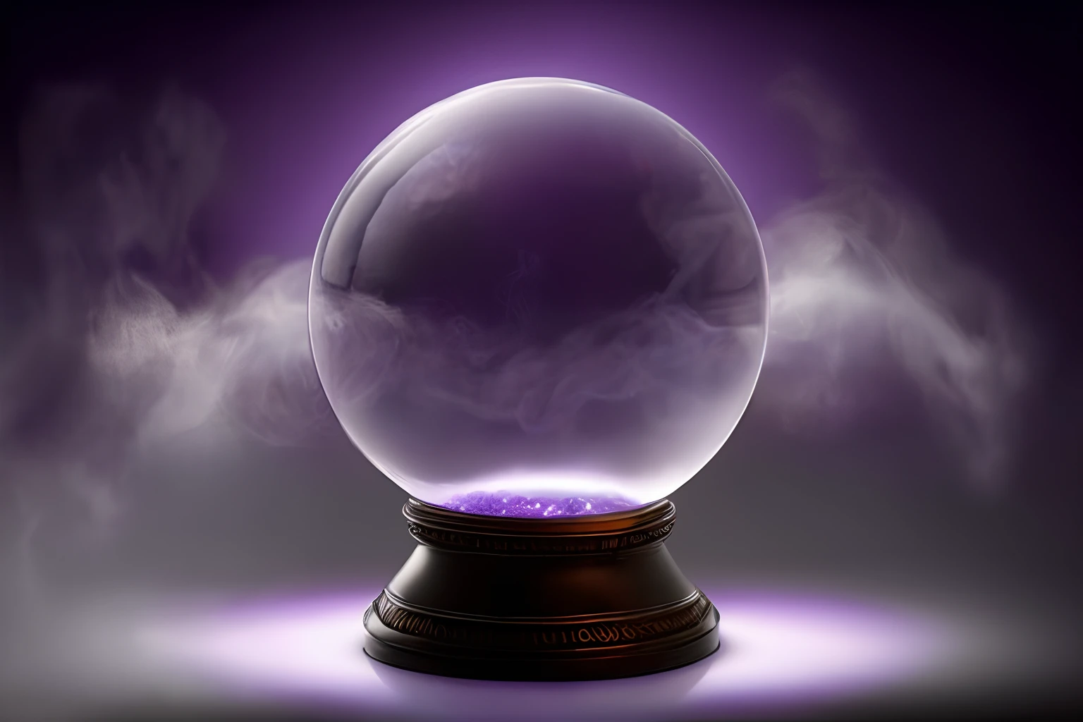 a close up of a crystal ball with smoke coming out of it, crystal ball, ghost sphere, holding a crystal ball, glass sphere, glass ball, fortune teller, magical glowing sphere in midair, mystical scene, plasma globe, magical cauldron, mystical setting, inside glass orb, scary magical background, magical scene, eerie highly detailed, psychic
