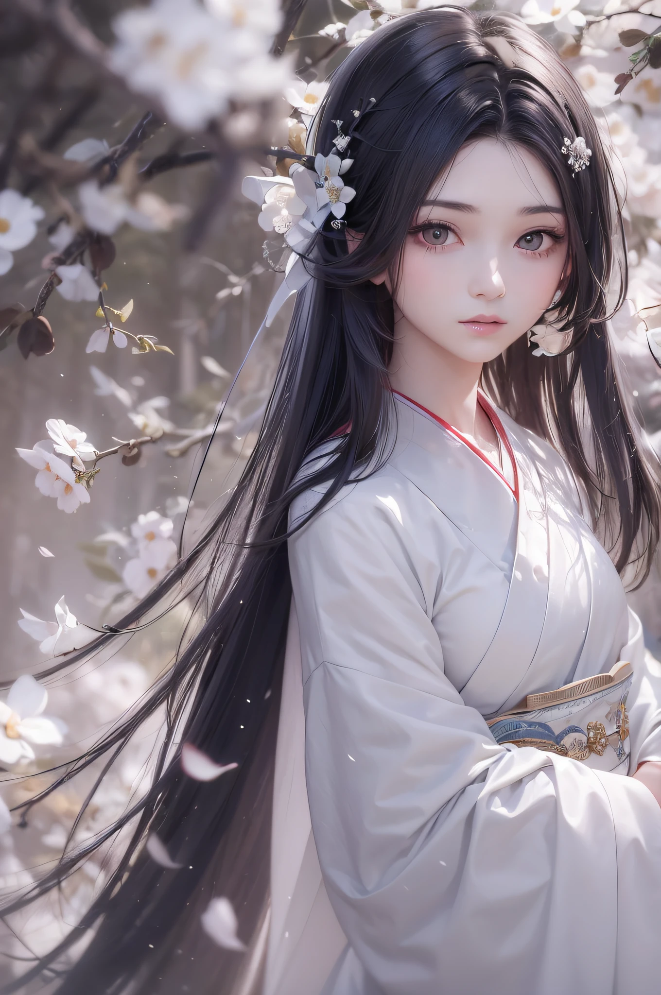Best quality, masterpiece, illustration, very delicate and beautiful, highly detailed, CG, unity, 8k wallpaper, amazing, exquisite detail, masterpiece, best quality, official art, highly detailed CG unity 8k wallpaper, silly, incredibly silly, huge file size, super detailed, high resolution, highly detailed, beautiful detailed girl, highly detailed eyes and face, beautiful detailed eyes, light on face, (Hanfu:1.1), 1girl, full body, full body shot, ru_qun --auto