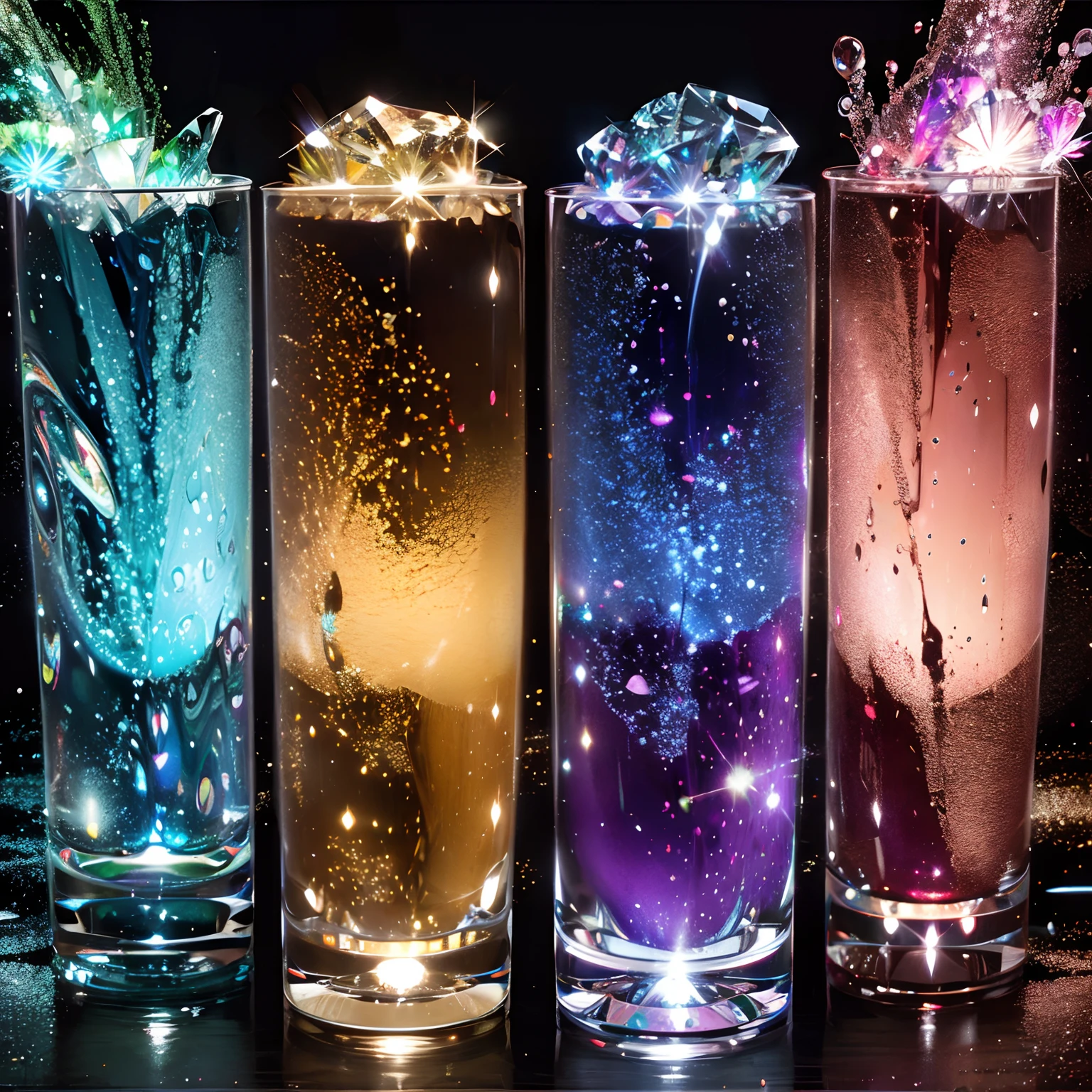 Glass Galaxy、Spectrum of iridescent colors