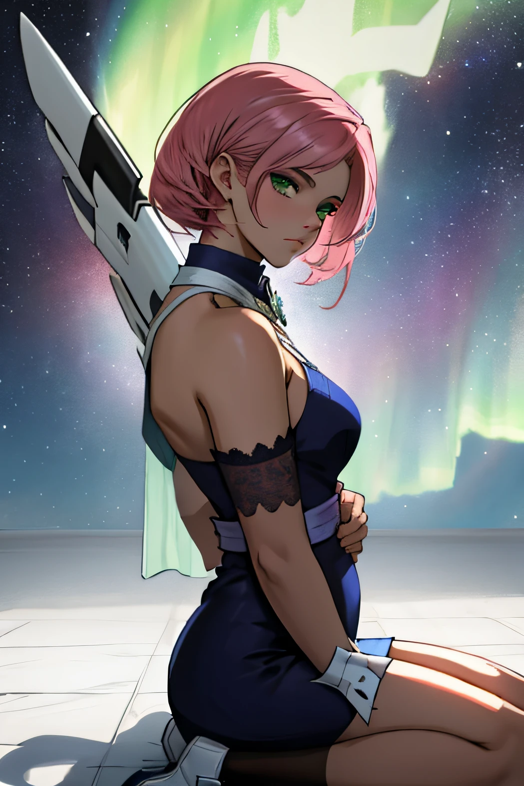 Alisa bosconovitch, melhor qualidade, contemporary, estilo plano, minimalismo, Green Eyes Flat Illustration, cabelo rosa, cabelo curto, cabelos multicoloridos, Camisa Preta, mechanical wings, Head Portrait Close-U, peito pontudo, decote, super decote, middlebreasts, Tekken,cabelo rosa pastel, 1girl, em quimono, hand-painted,Desenho de linha sem cor, colorida do yandere pastel, Tekken, Super cute pink hair girl with gothic makeup on the side, com roupa de empregada,figura esbelta,robusto,He sat on the floor,Vestido com roupas de empregada rosa e branco,cabelos muito curtos,com orelhas de gato,quadratic element,, kawaii cor-de-rosa na roupa da era de 1910, Alisa Bosconovich pink lips, no estilo da paleta de cores suave aurorapunk, an anime illustration of his face, gifs animados, hand drawn animation, charming sketches, suave e brilhante, romantismo nebuloso, Estilo Superflat, fundo branco - ar 1:1 - niji 5 - estilo expressivo --s 50 ,Pink kawaii girl in the era of 1920s clothesPink eagles, vestindo uma camisa branca brilhante, no estilo da paleta de cores suave aurorapunk, an anime illustration of his face, gifs animados, hand drawn animation, charming sketches, suave e brilhante, romantismo nebuloso, Estilo Superflat, fundo branco - ar 1:1 - niji 5 - estilo expressivo --s 50, Absurdo, alto, ultra detalhados, (1girl:1.3), quebrar , Crie uma imagem com uma bela caligrafia