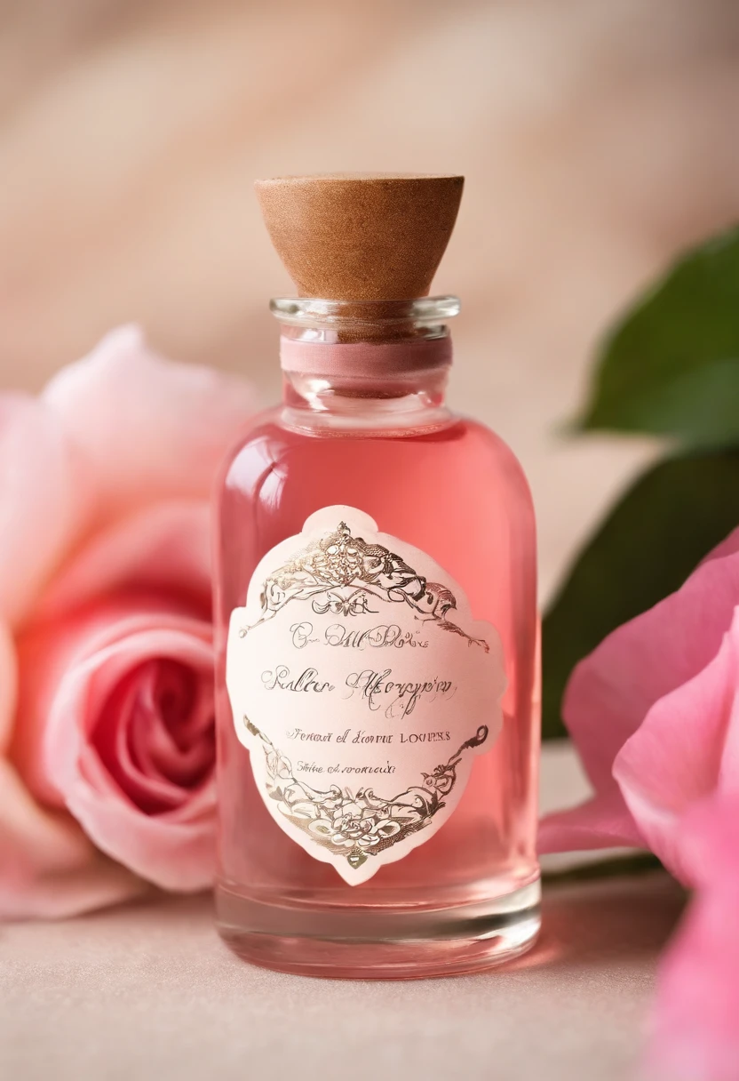 The Love Elixir, a velvety elixir encased in a heart-shaped, rose-pink vial, invokes the purest and deepest forms of affection and empathy. When uncorked, a soft, rosy light emanates, warming the surroundings. Its aura fosters bonds, making hearts beat in harmony. Whether it's for self-love, friendship, or romantic connections, this elixir brings forth the power of emotional resonance and compassion.