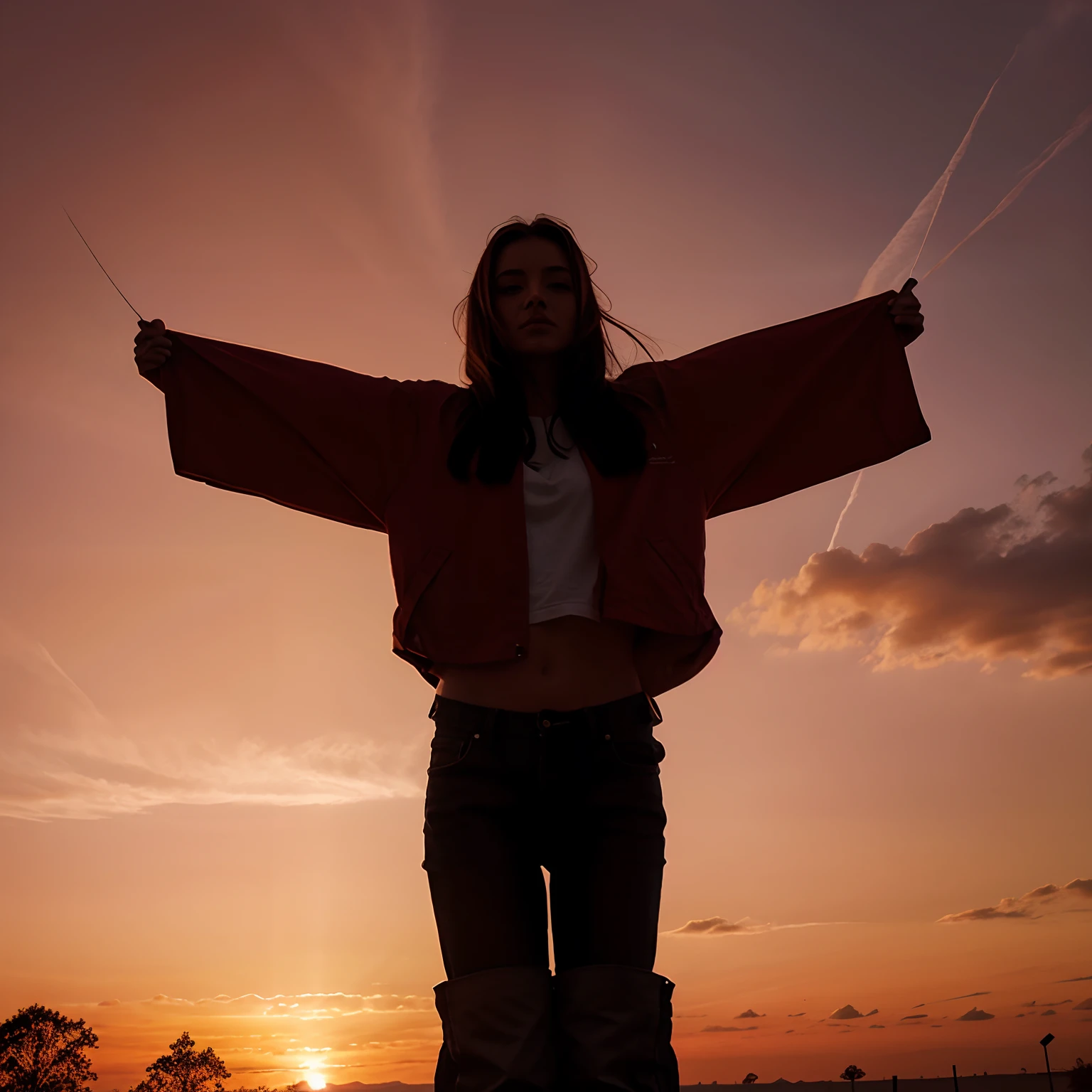 Red sky