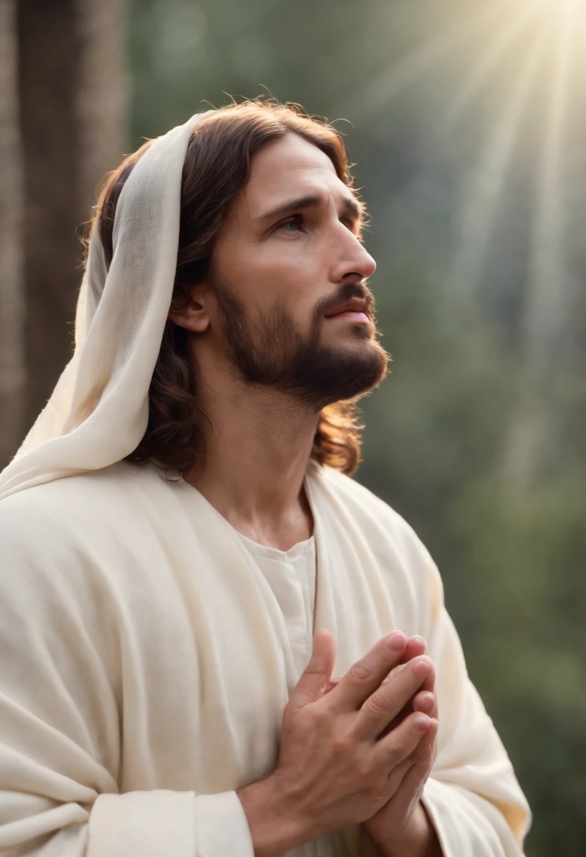 Jesus Christ Praying