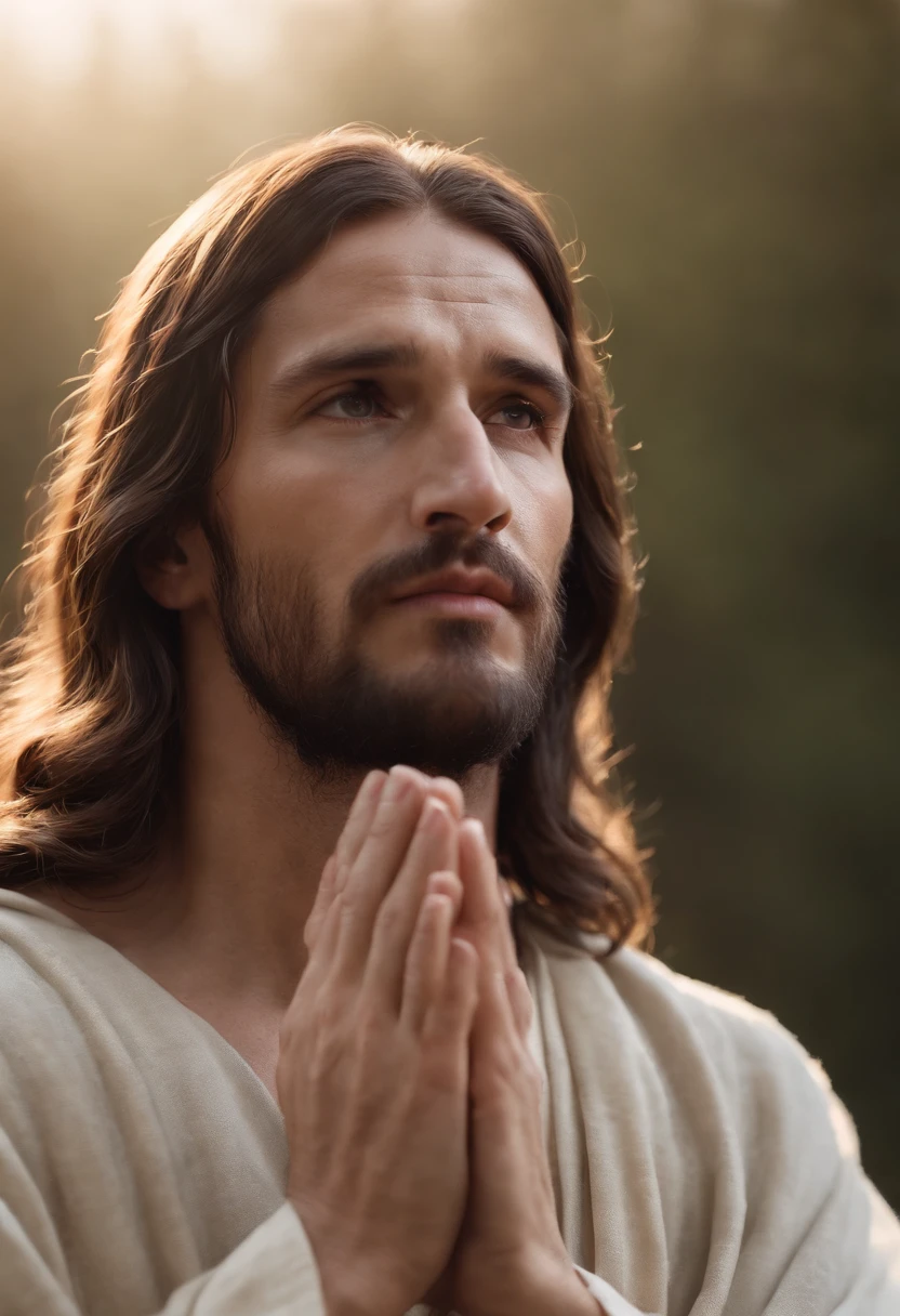 Jesus Christ Praying