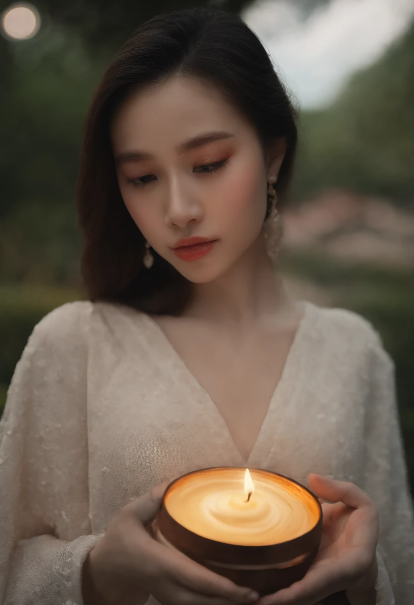 4k,Commercial photography, Retro photography,in night,Huge Full Moon,Small amount of smoke,The main object is a bottle of coconut milk,A small amount of Cantonese mooncake with egg yolk, The size of the moon cake, Poster for, Fresh style background, , Booth lighting, Attractive, Photorealistic colors, Ultra HD,tmasterpiece,romanticism lain,anaglyph, atmospheric perspective, Ray Tracing, minimalism, Ray Tracing, a closeup of a, 8K, super detaill, ccurate, Best Quality, Гипер HD