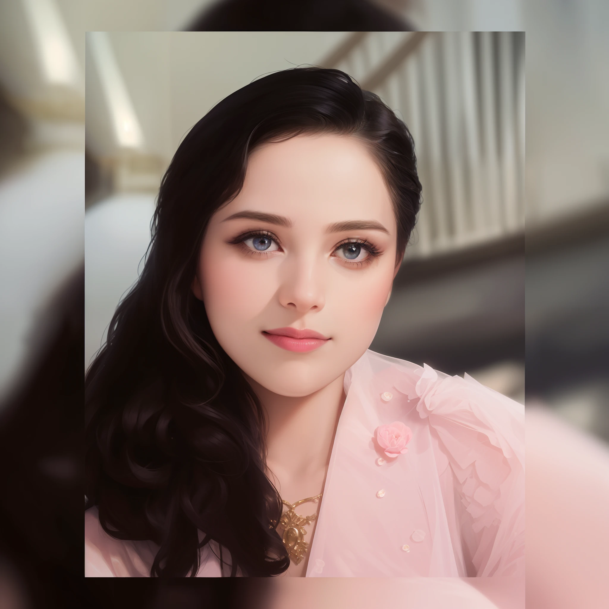 (Best quality,8K,A high resolution,Masterpiece:1.2),Ultra-detailed,(Realistic,Photorealistic,photo-realistic:1.37),Portrait,Creative style artwork,Historical,classical,Sophisticated,plethora of colors,Highly detailed,Soft lighting,luxurious environment,detailed gown,Vibrant flowers,detailed jewellery,Ethereal atmosphere,Elegant Pose,Graceful curves,Gold body proportions,Flowing hair,Breathtaking textile patterns,Harsh purple eyes,Delicate floral decoration,A dazzling array of crystal accessories,Mysterious and dreamy atmosphere,Impeccable attention to detail.
