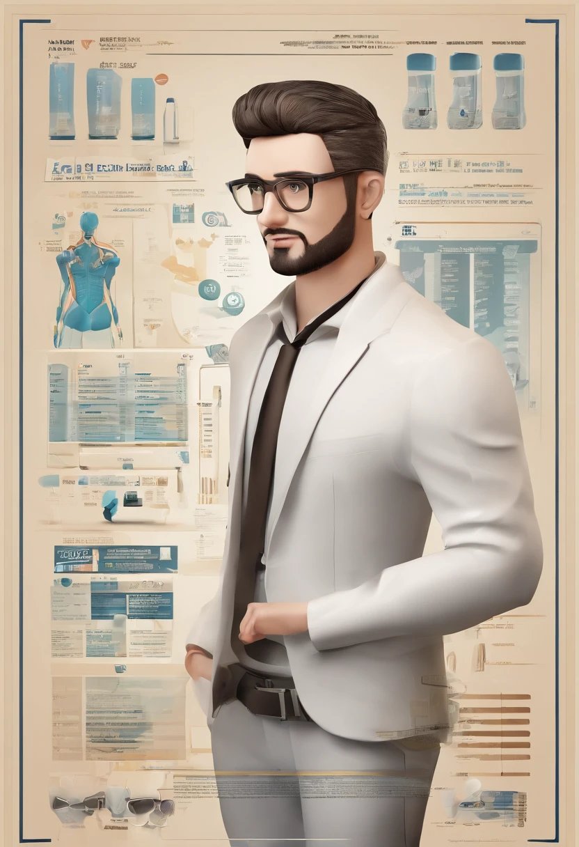 male 3d virtual assistant