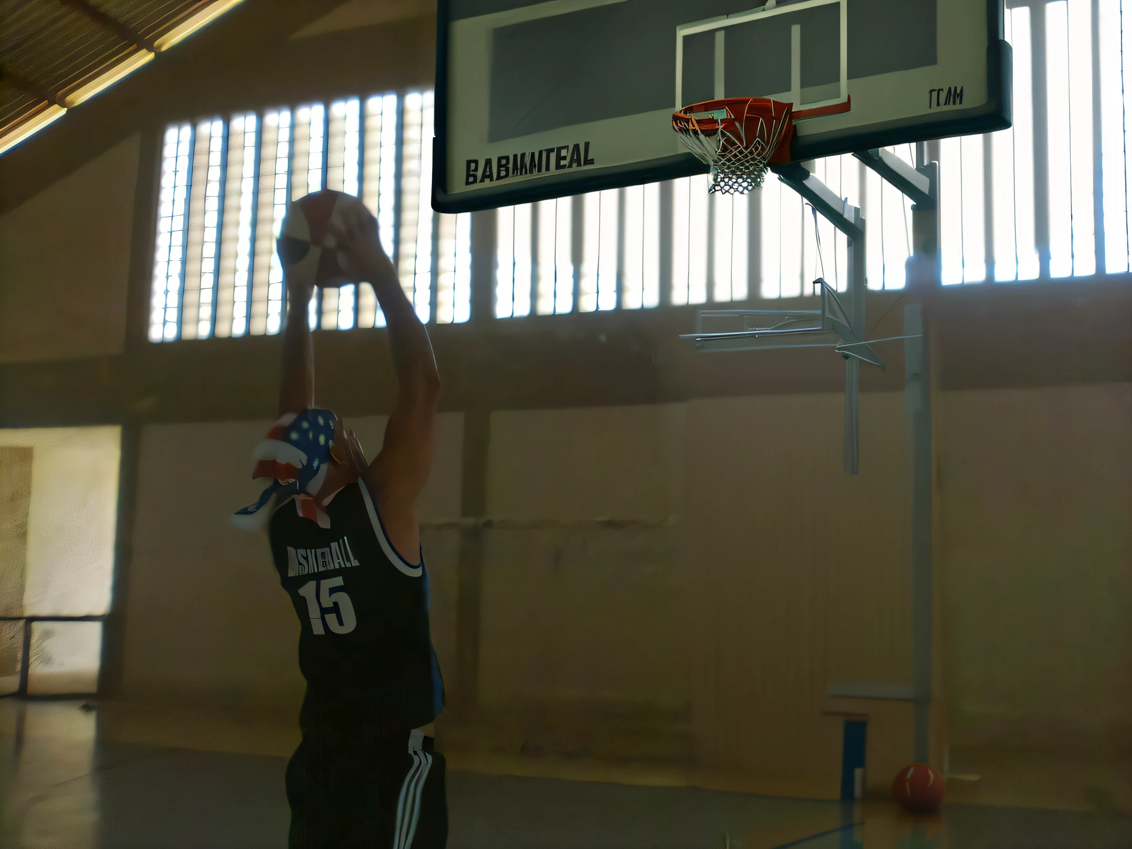 tabela de baskete , imagem realista
