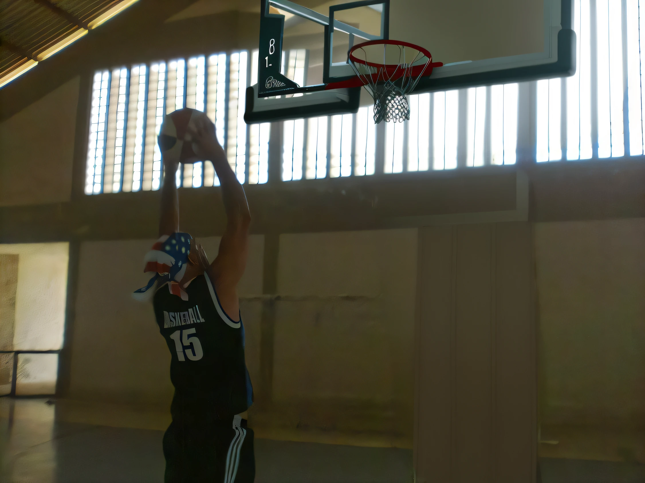 tabela de baskete , imagem realista