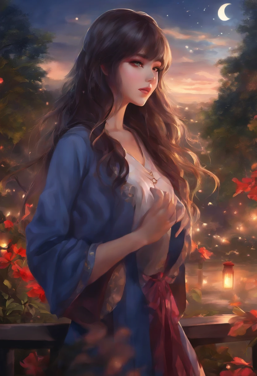 Sexy anime girl nackt